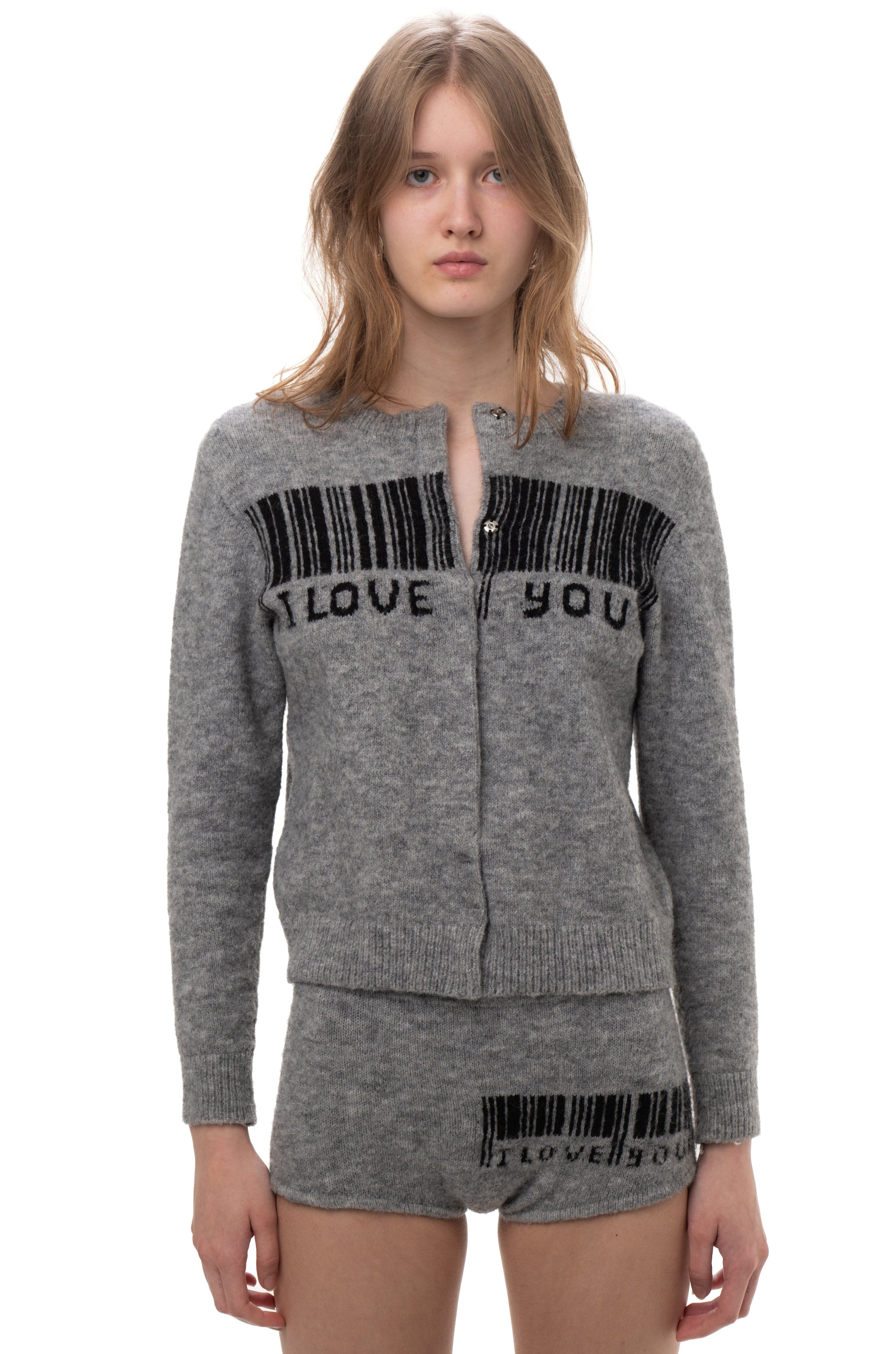 I love you knit top