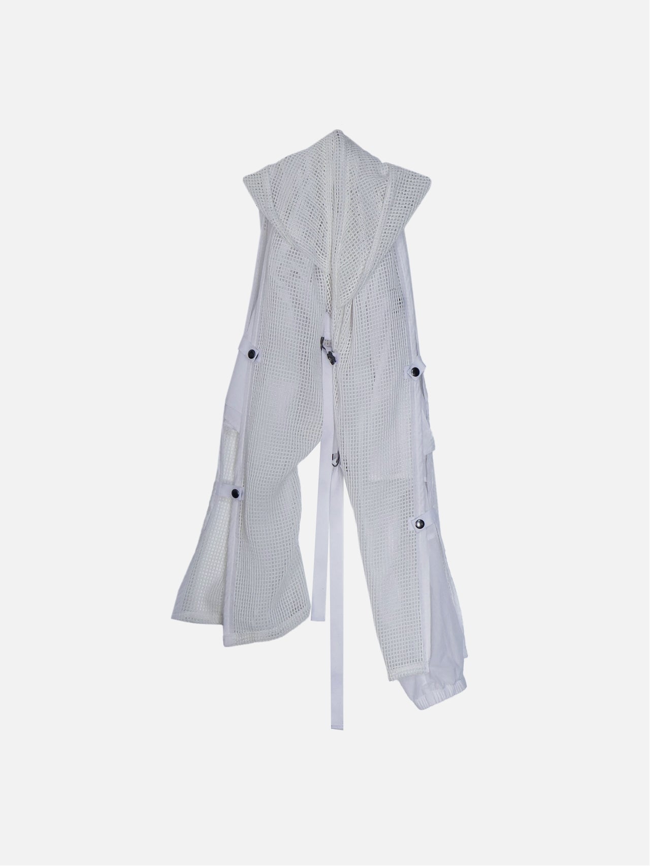 Convertible hooded windbreaker