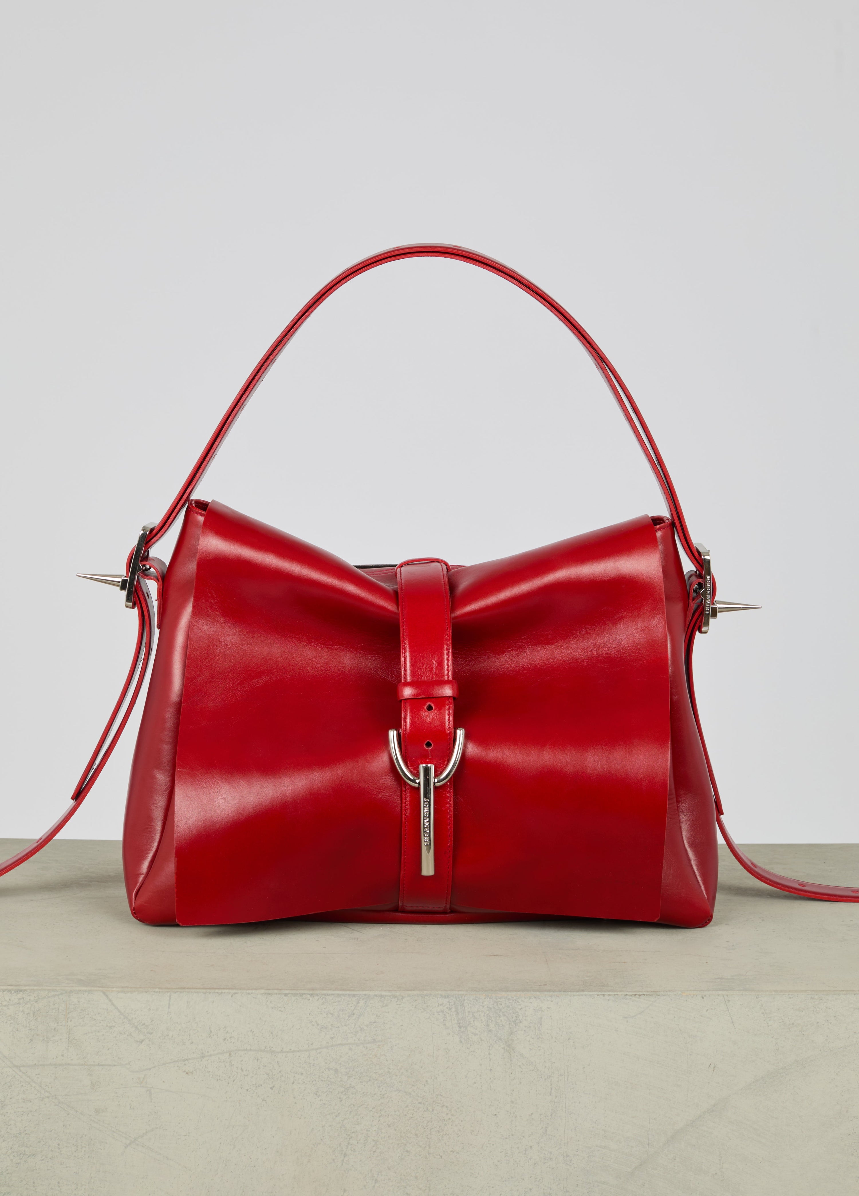 Gotham medium bag red
