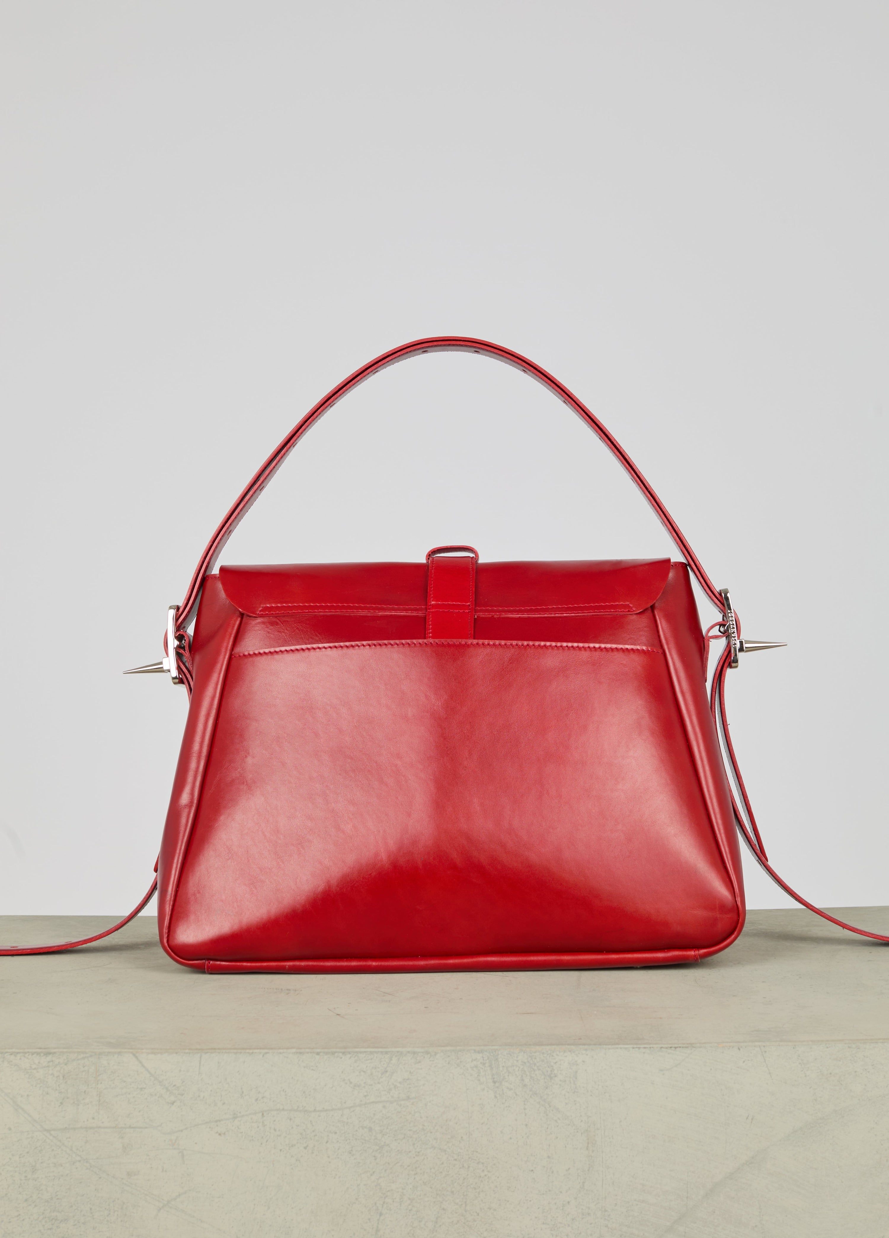 Gotham medium bag red