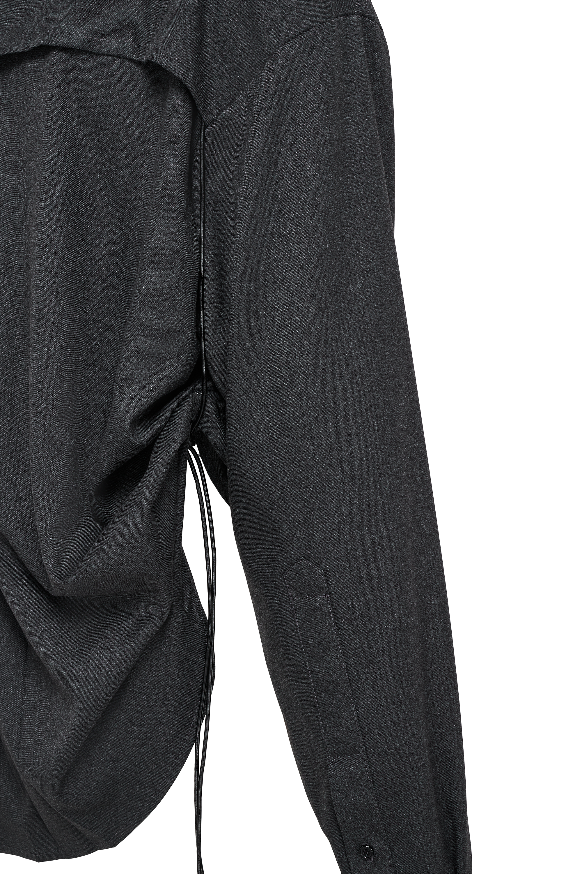 Zip shirt grey