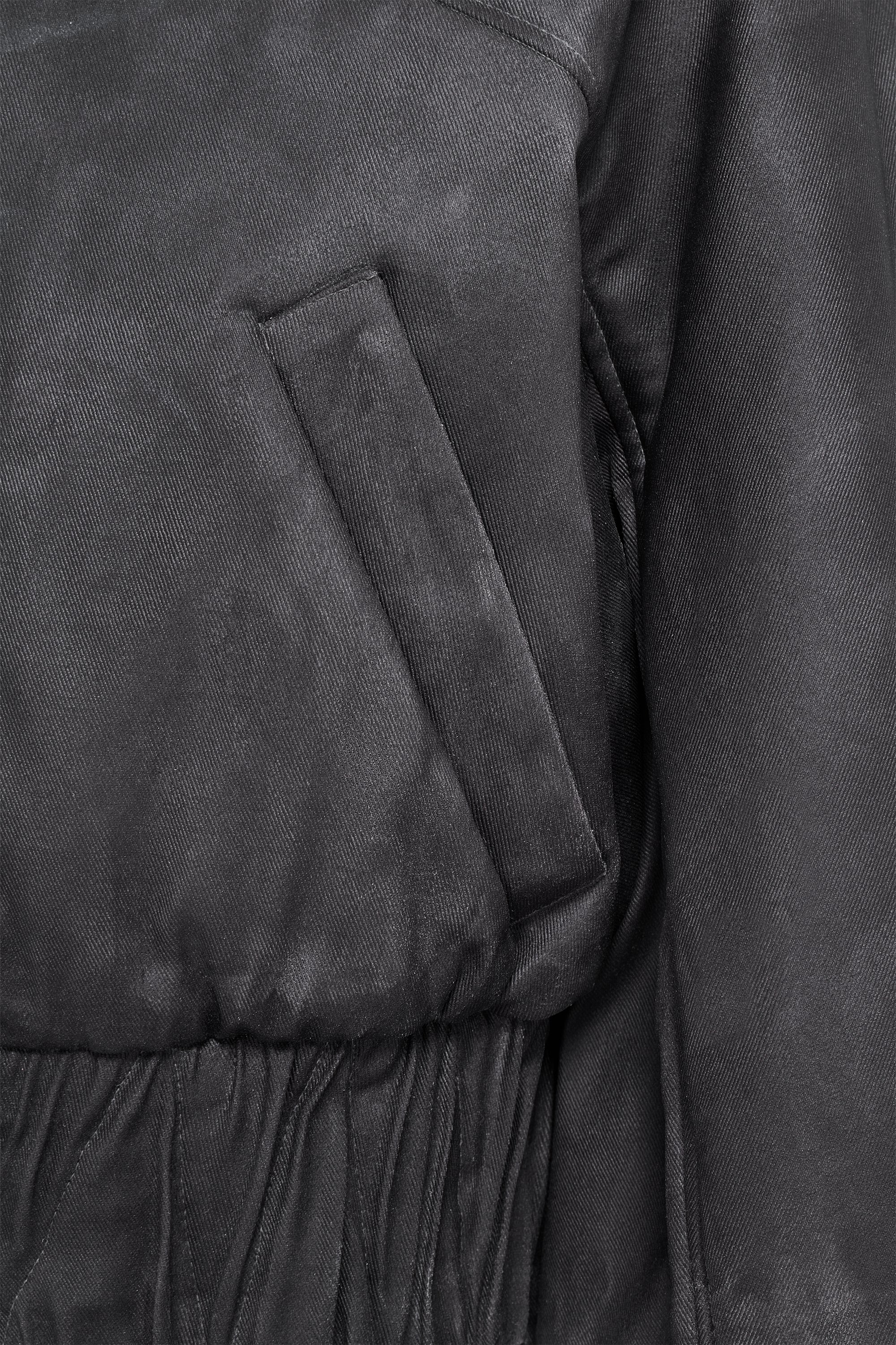 Bomber jacket grey (waxed)