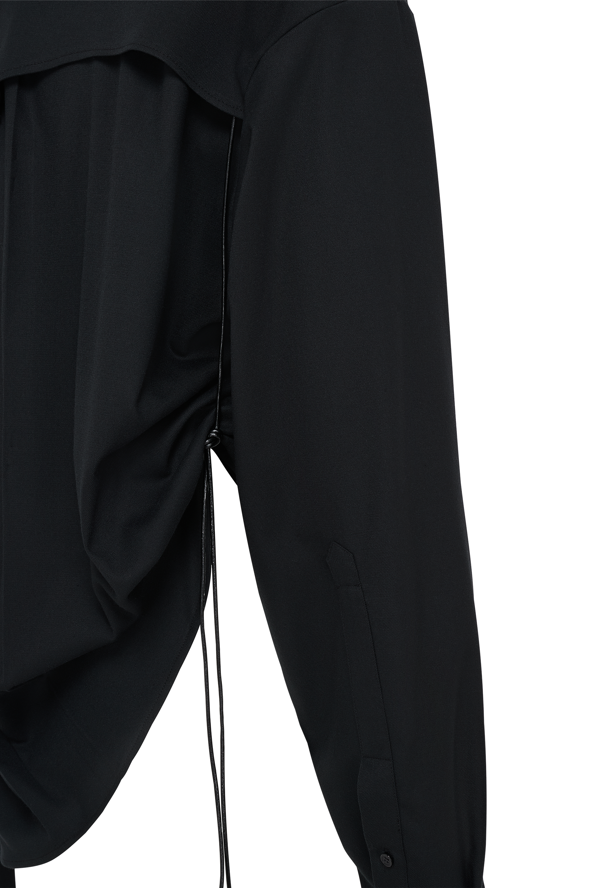 Zip shirt black
