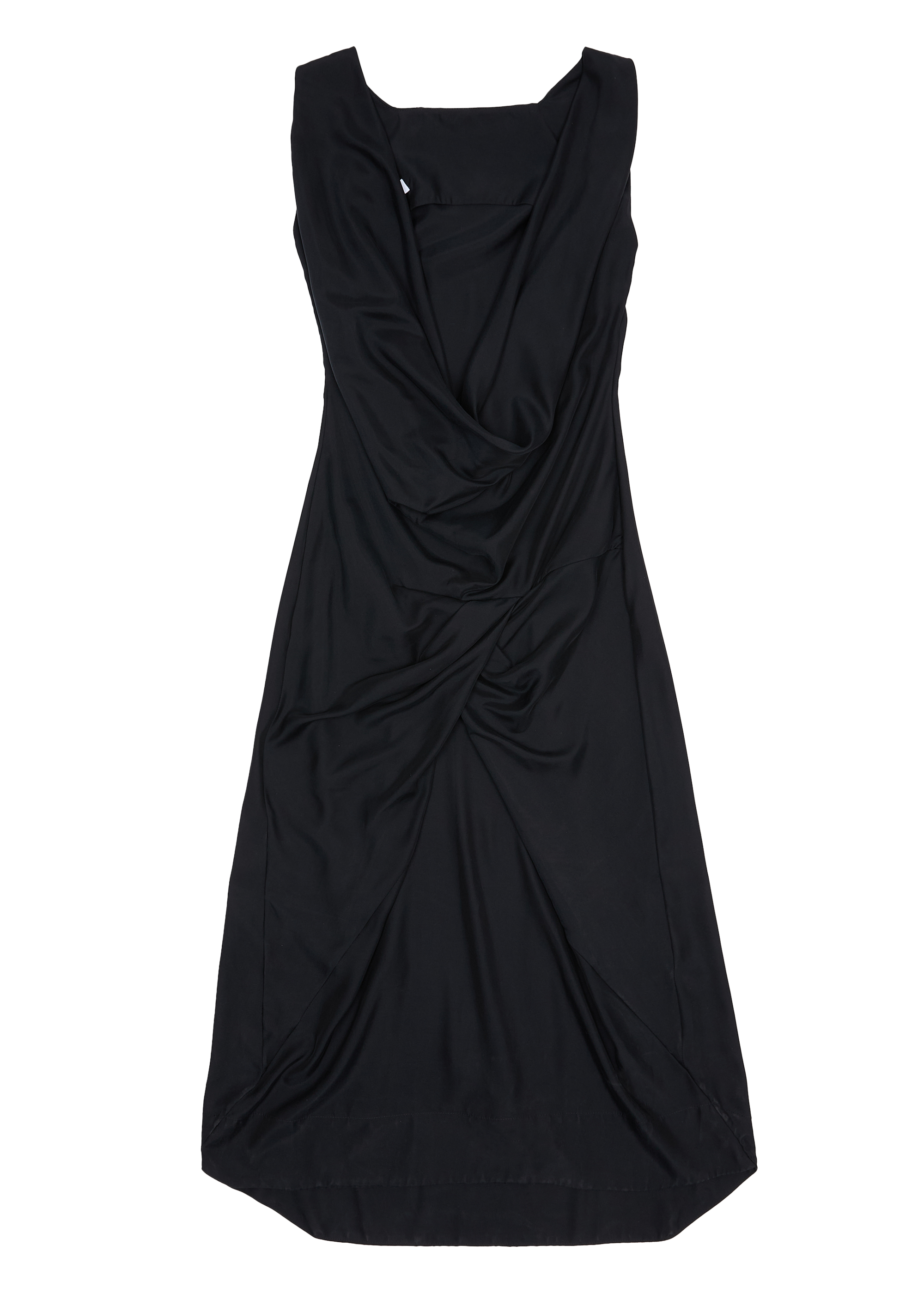 Draped dress black