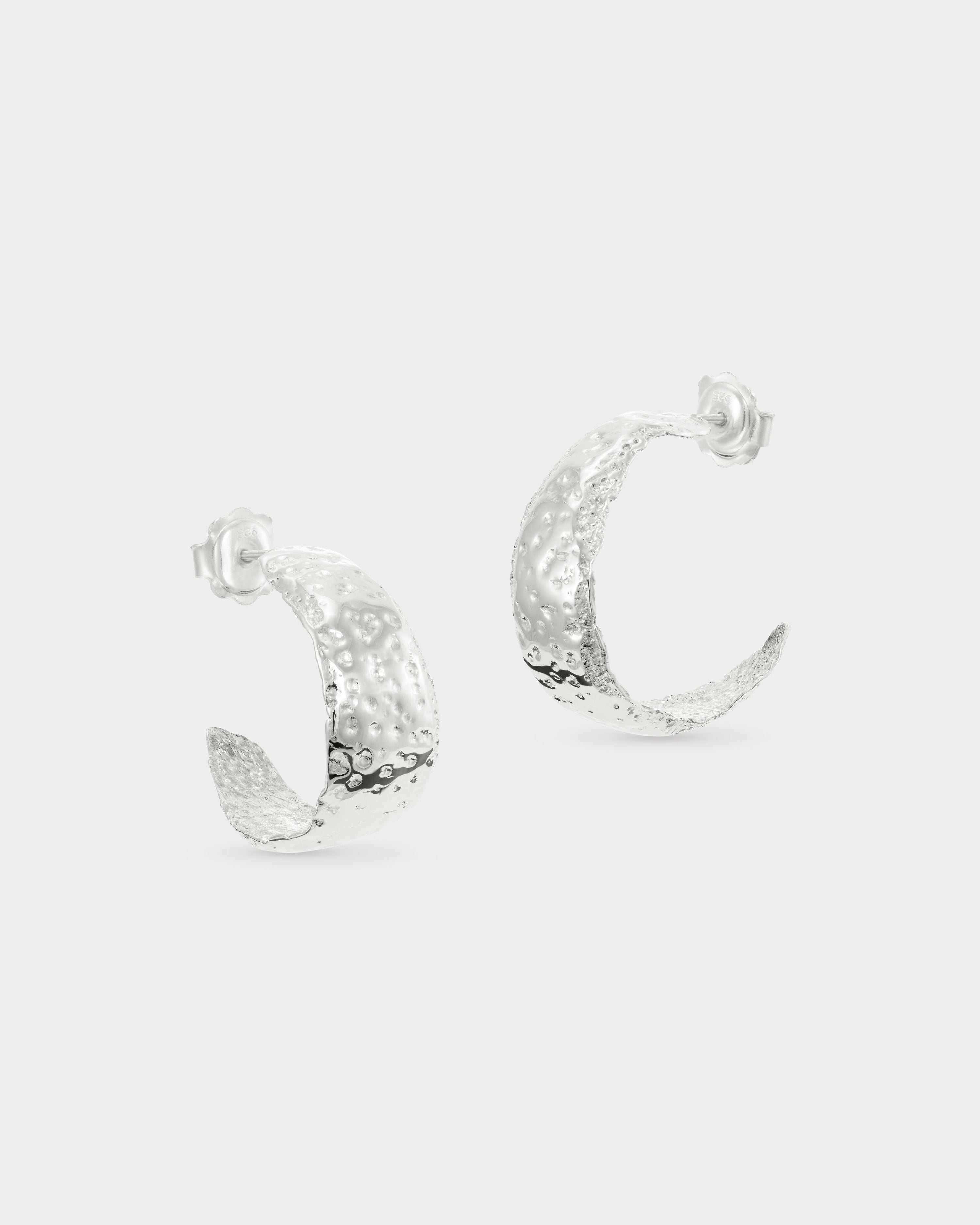 Lemon skin earrings