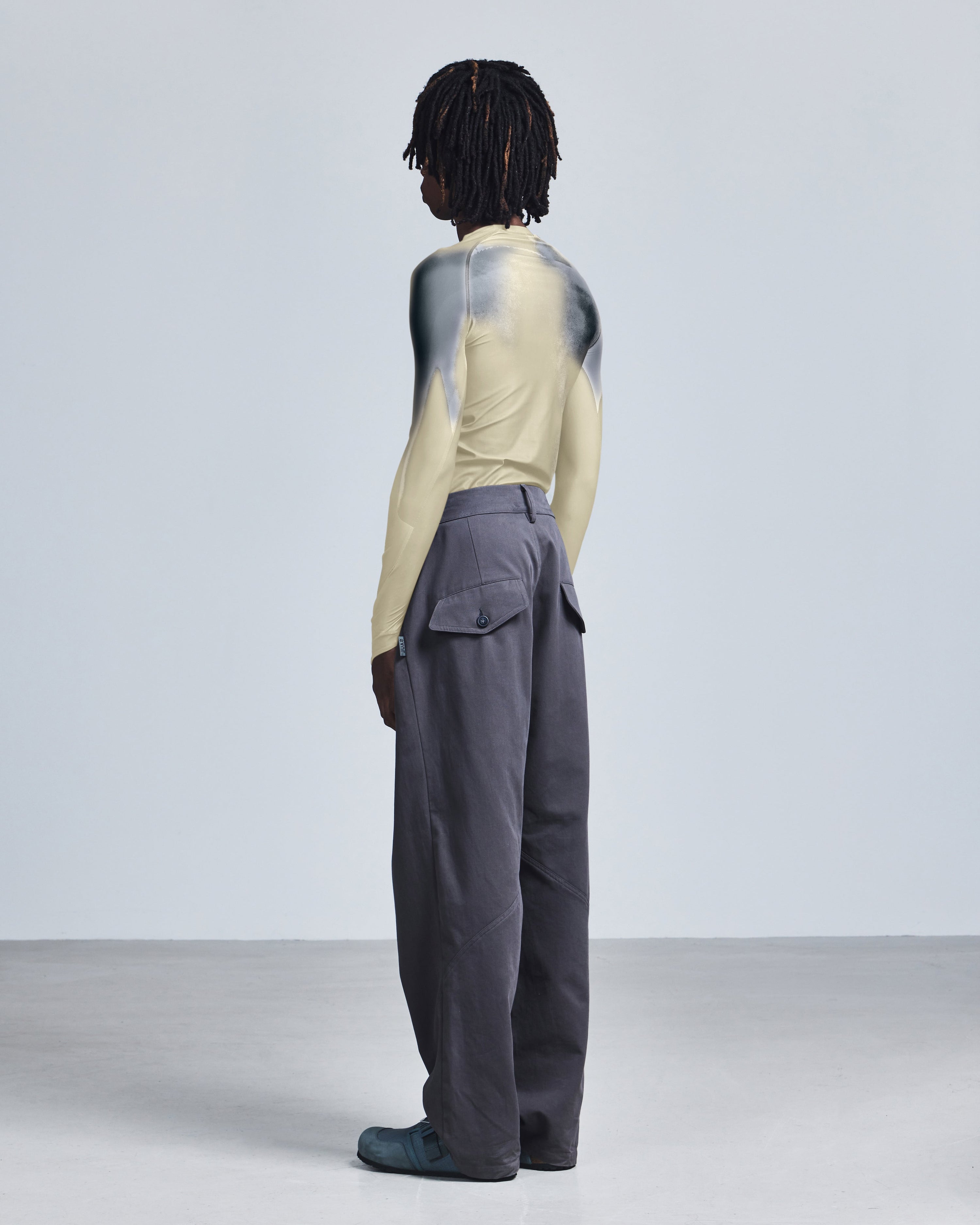 'embrace' printed longsleeve top