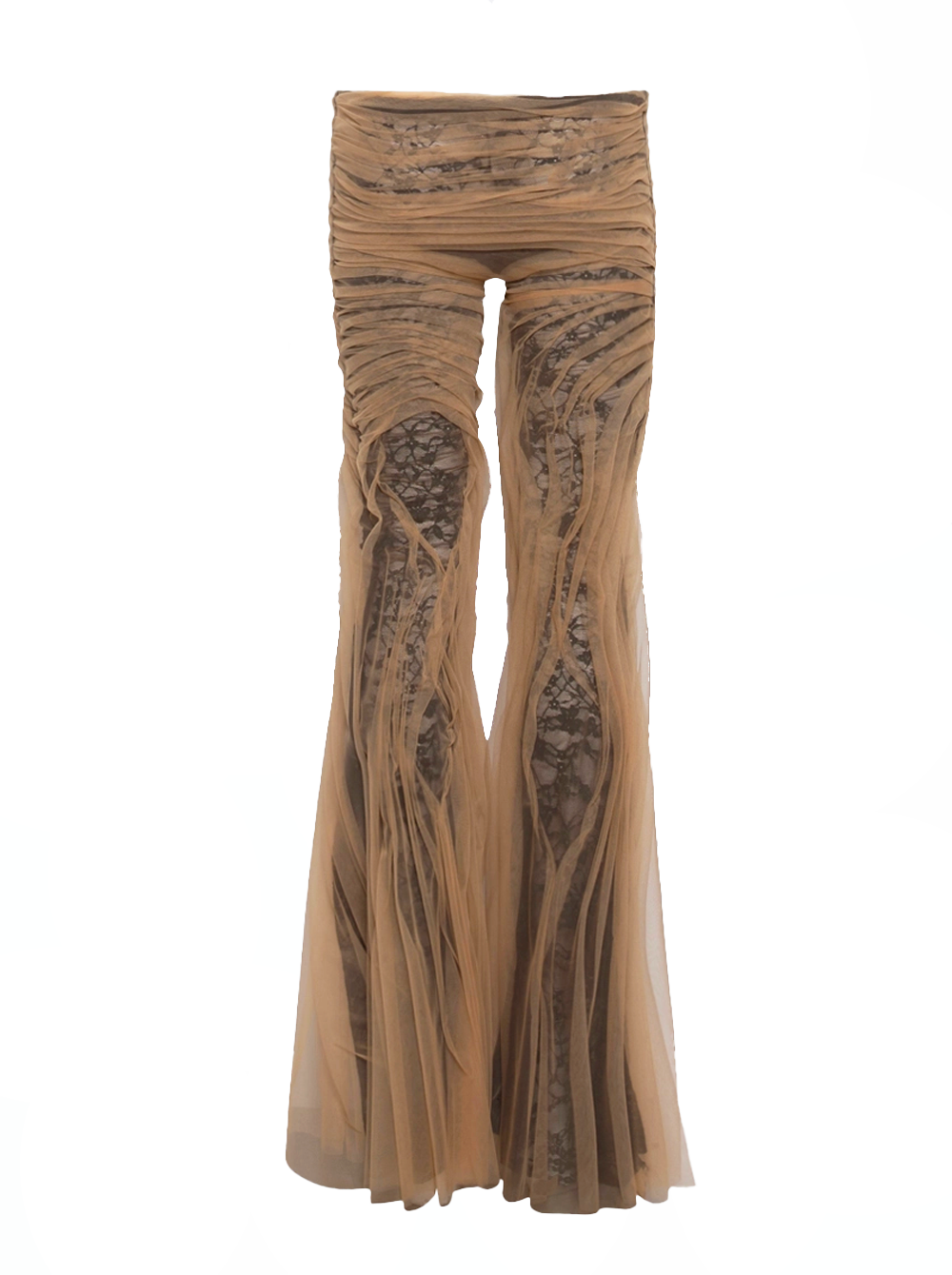 The lace temptation flared trousers