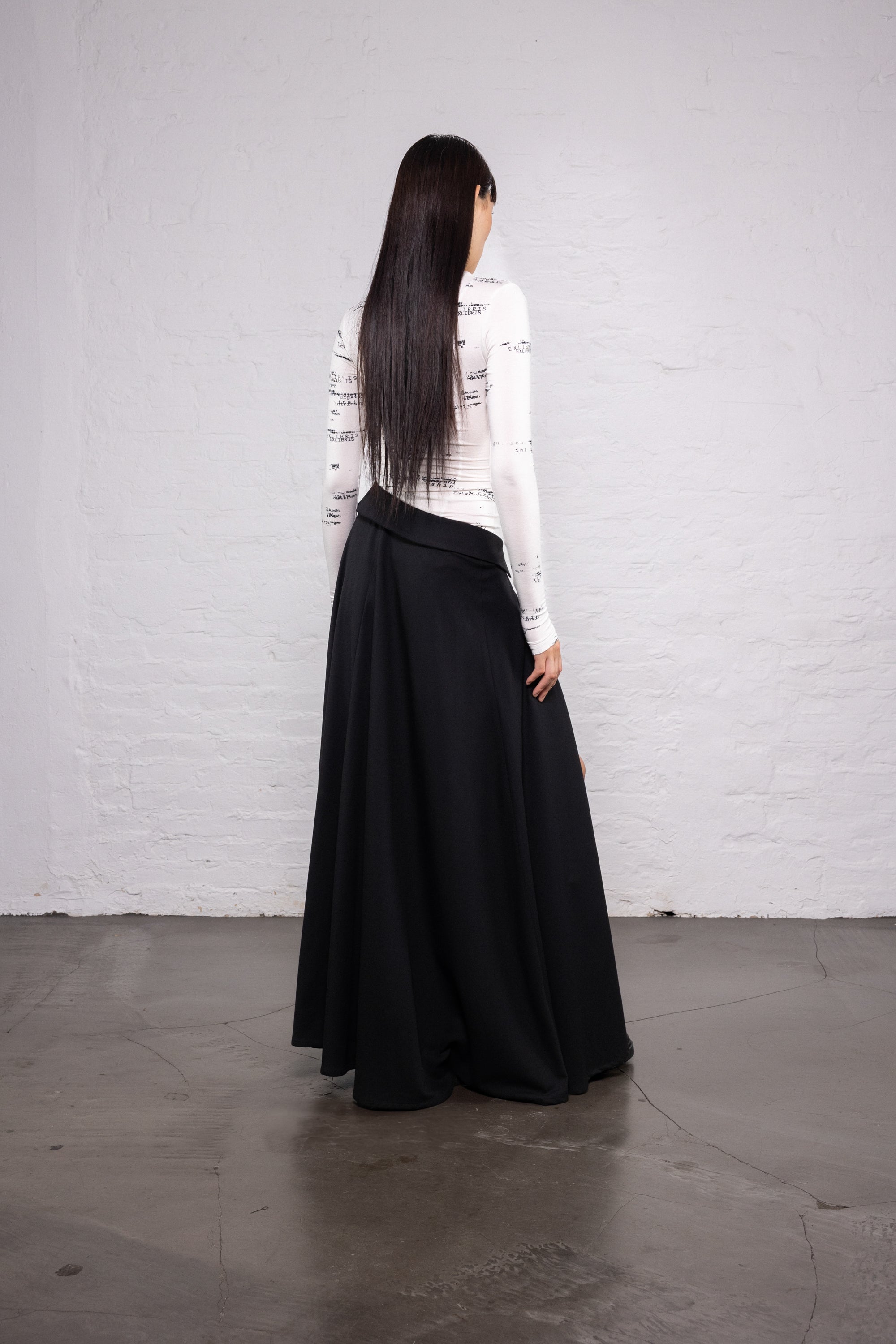 Collared skirt