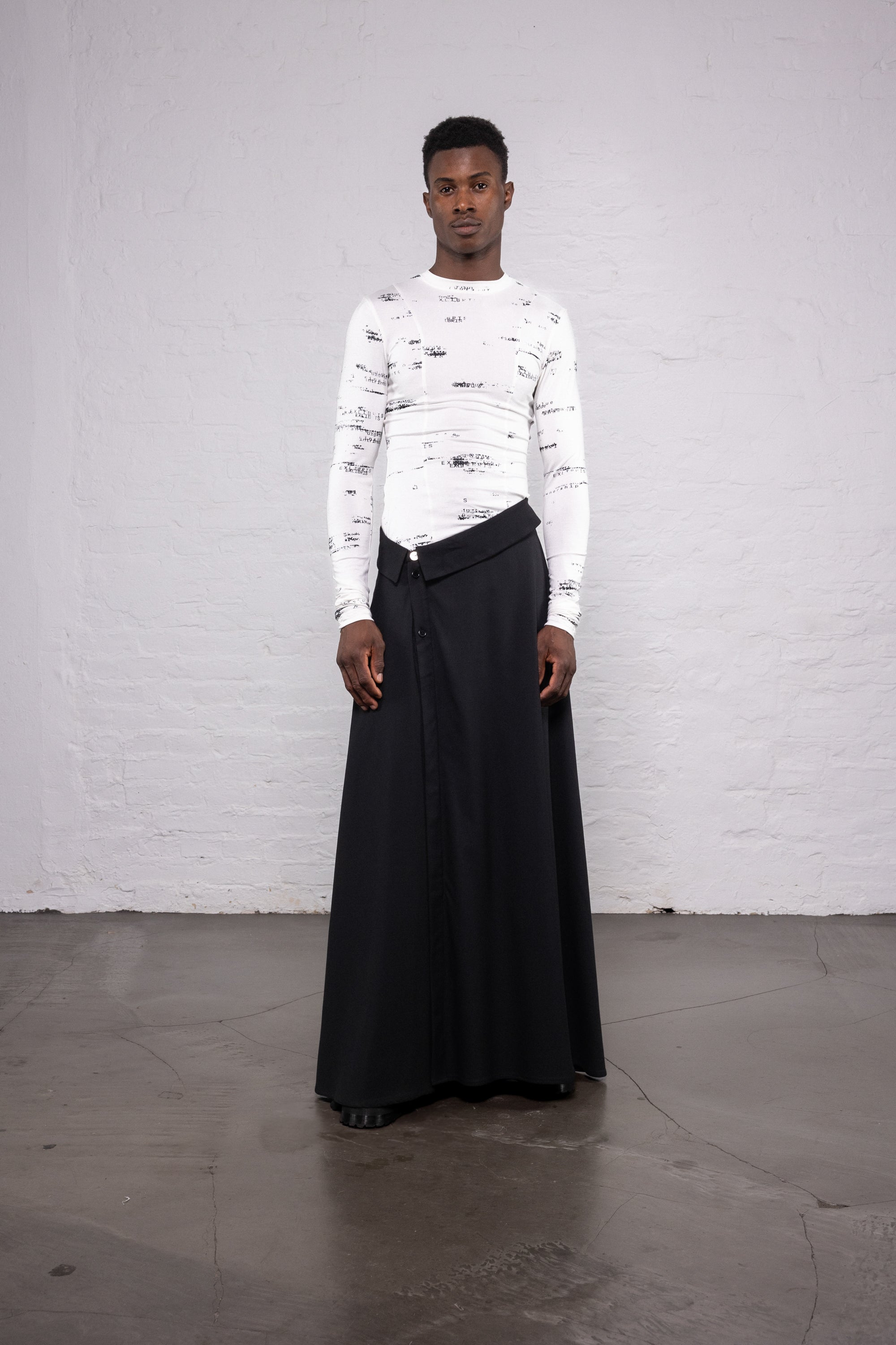 Collared skirt