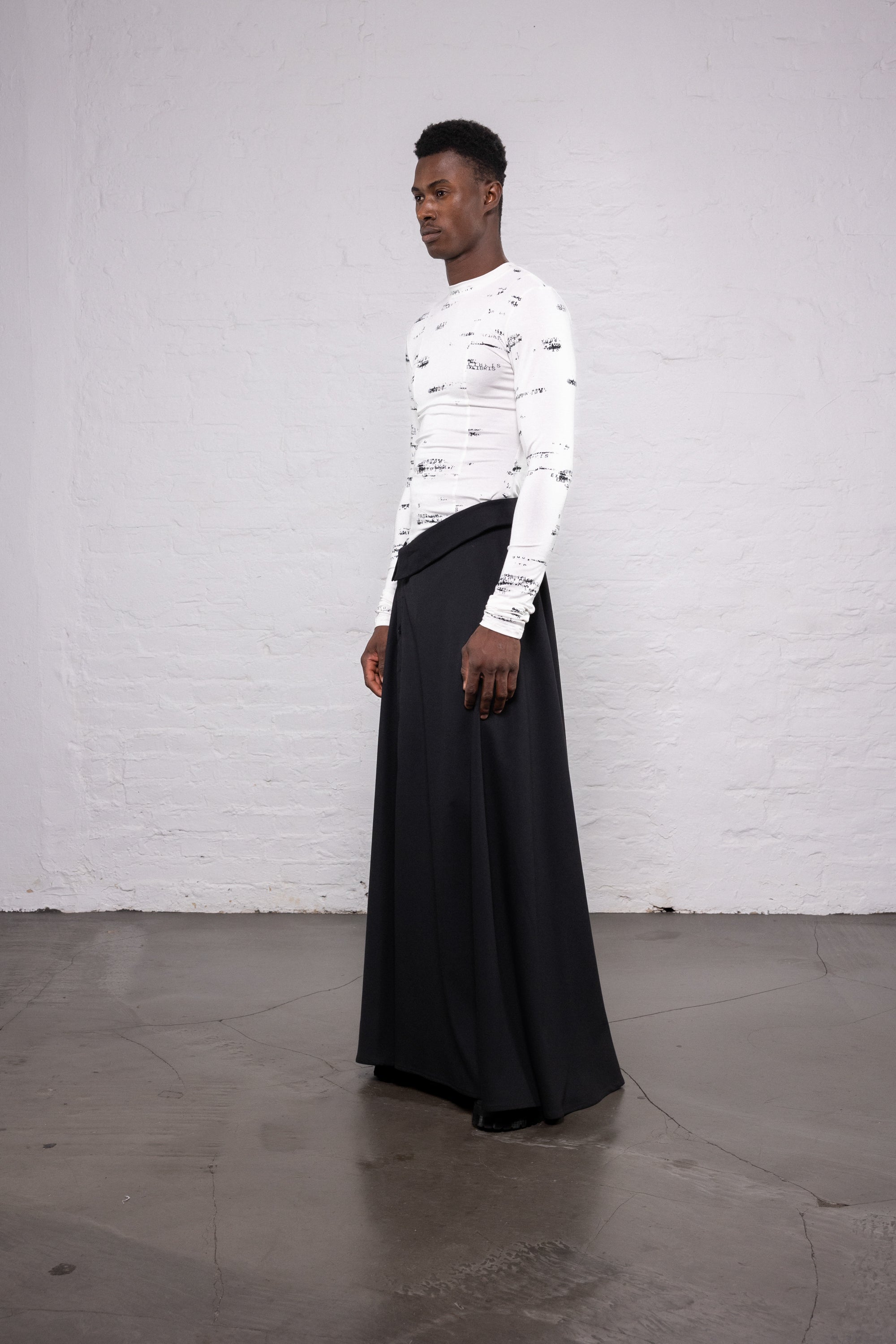 Collared skirt