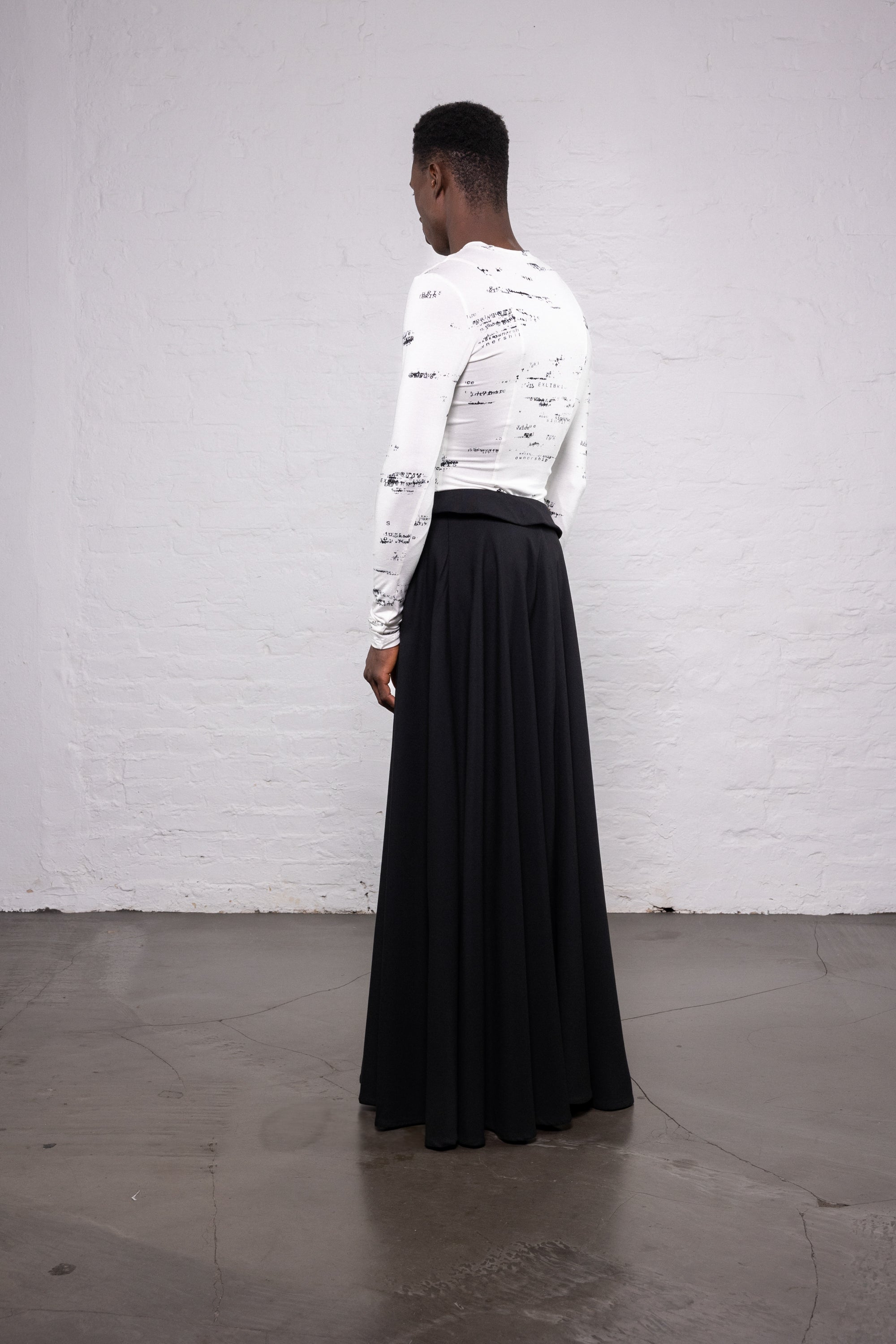 Collared skirt