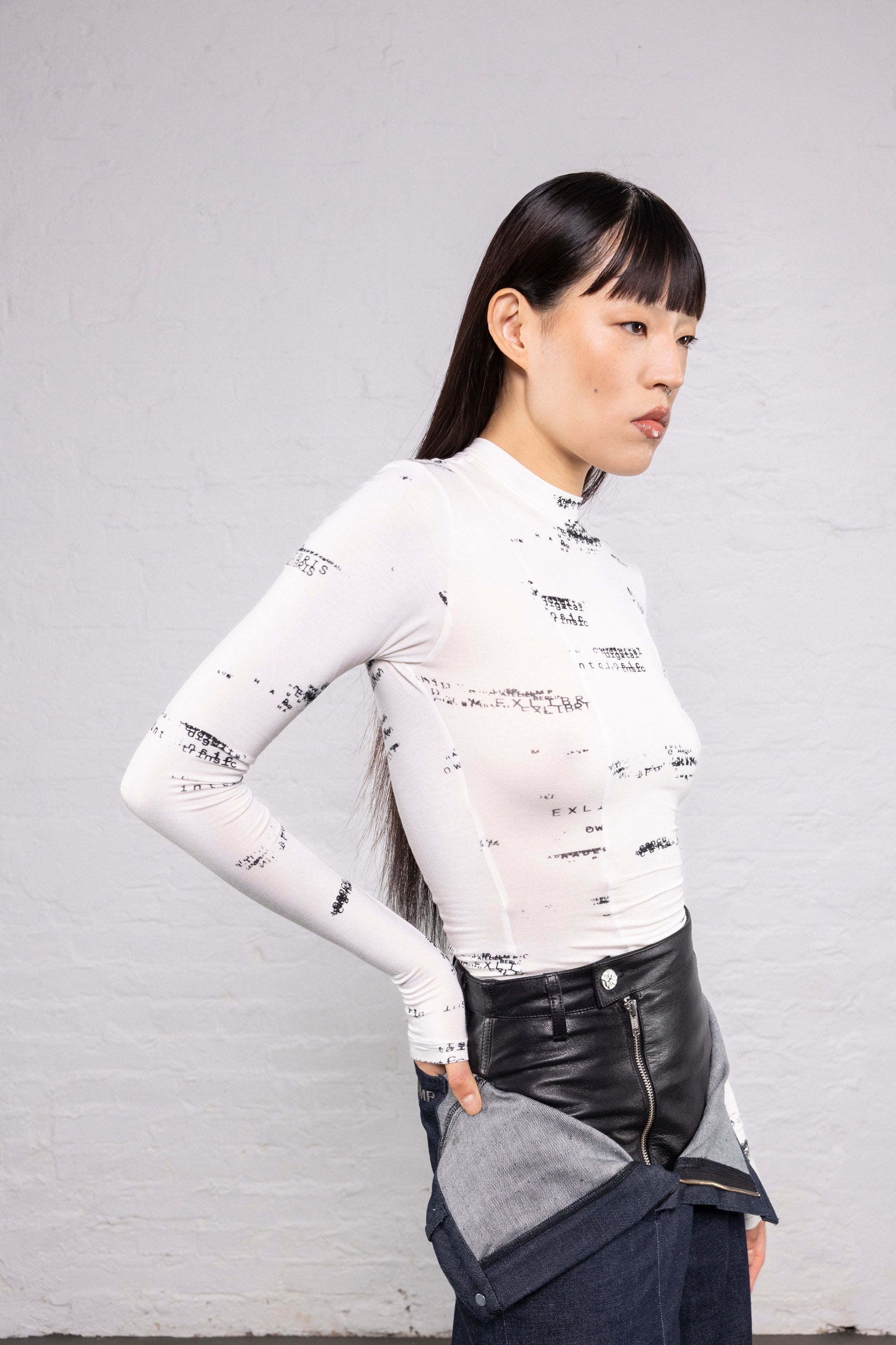 Printed long sleeve