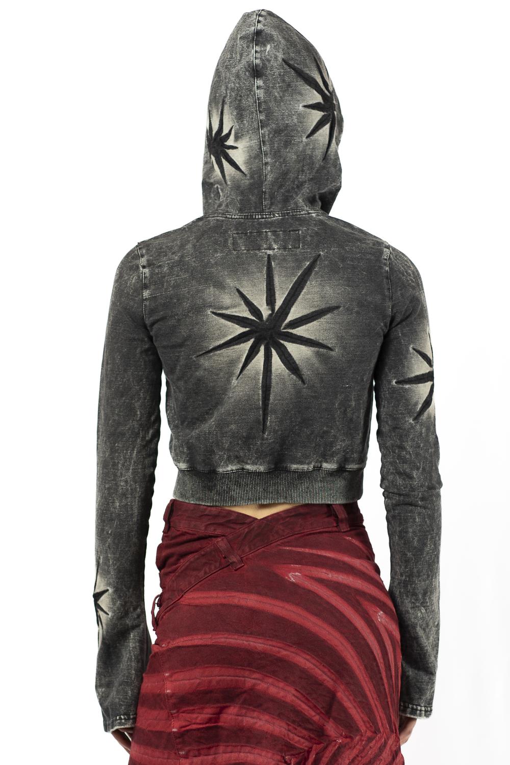 Black Flower Hoodie
Long Sleeve