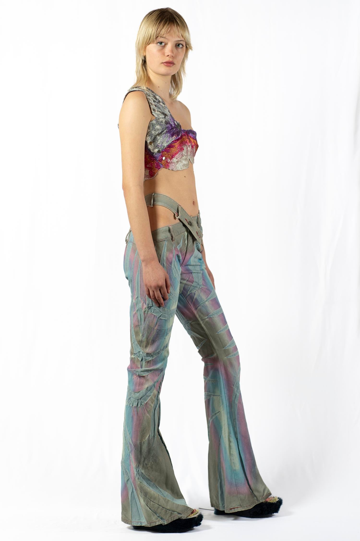 Metallica airbrushed jeans