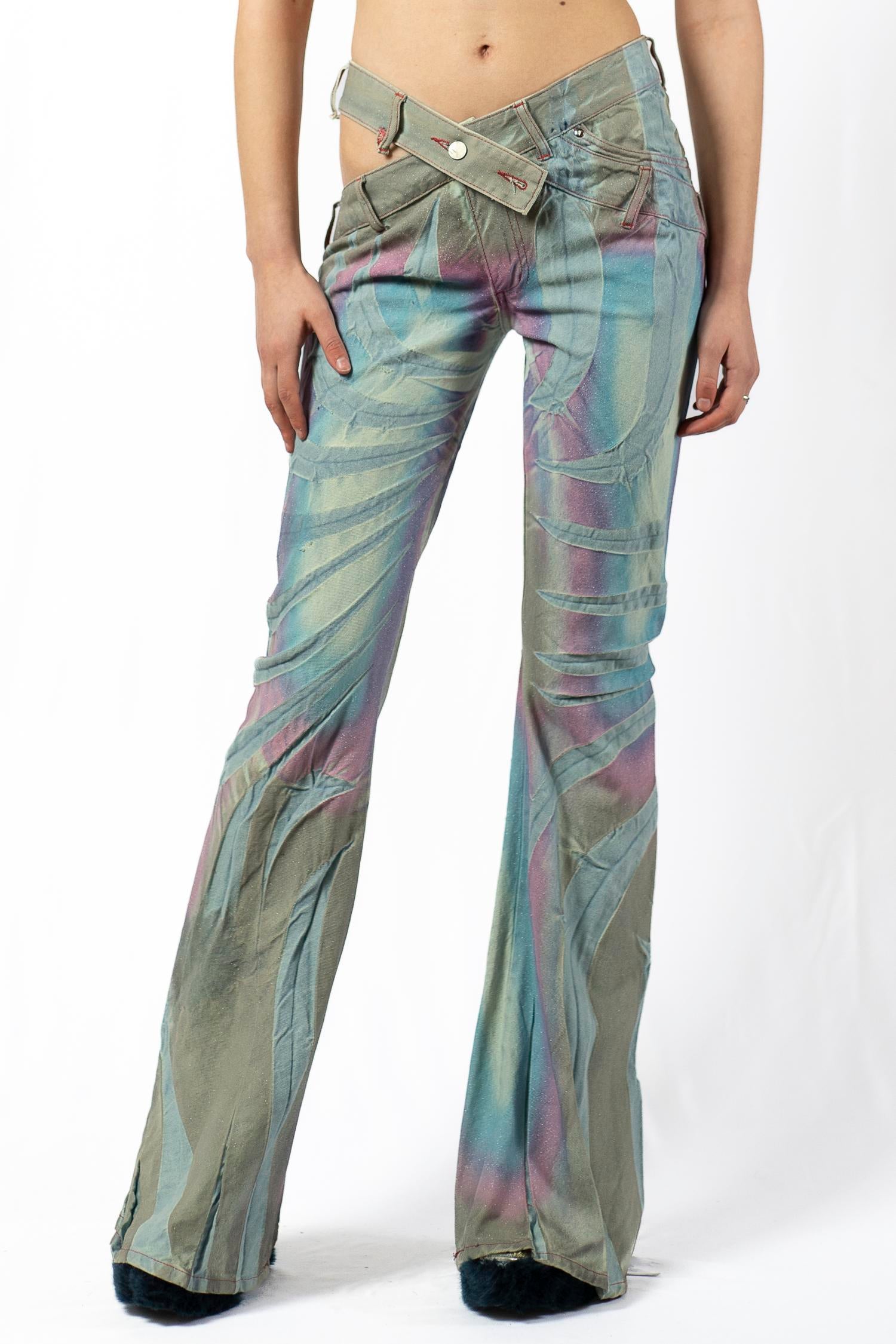 Metallica airbrushed jeans
