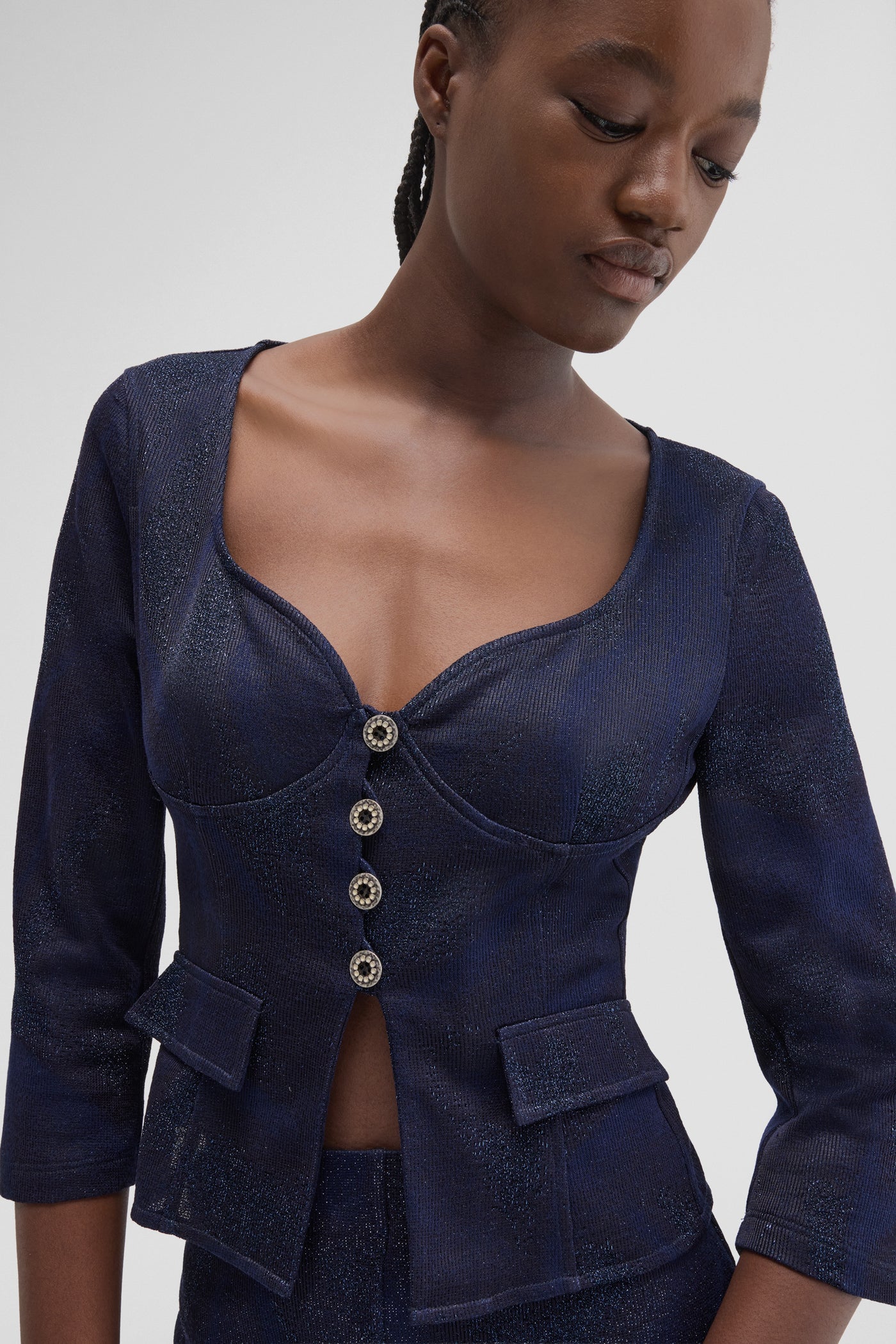 Vinnie structured top