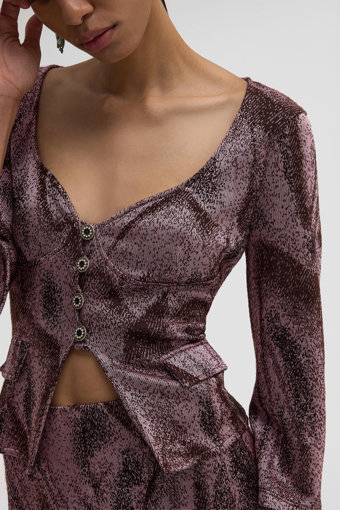 Vinnie structured top