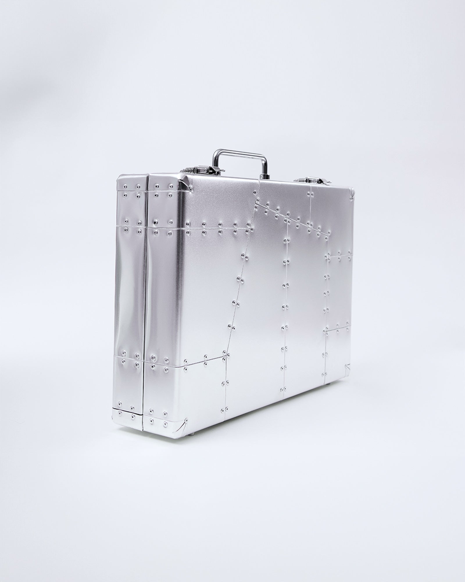 Metal suitcase