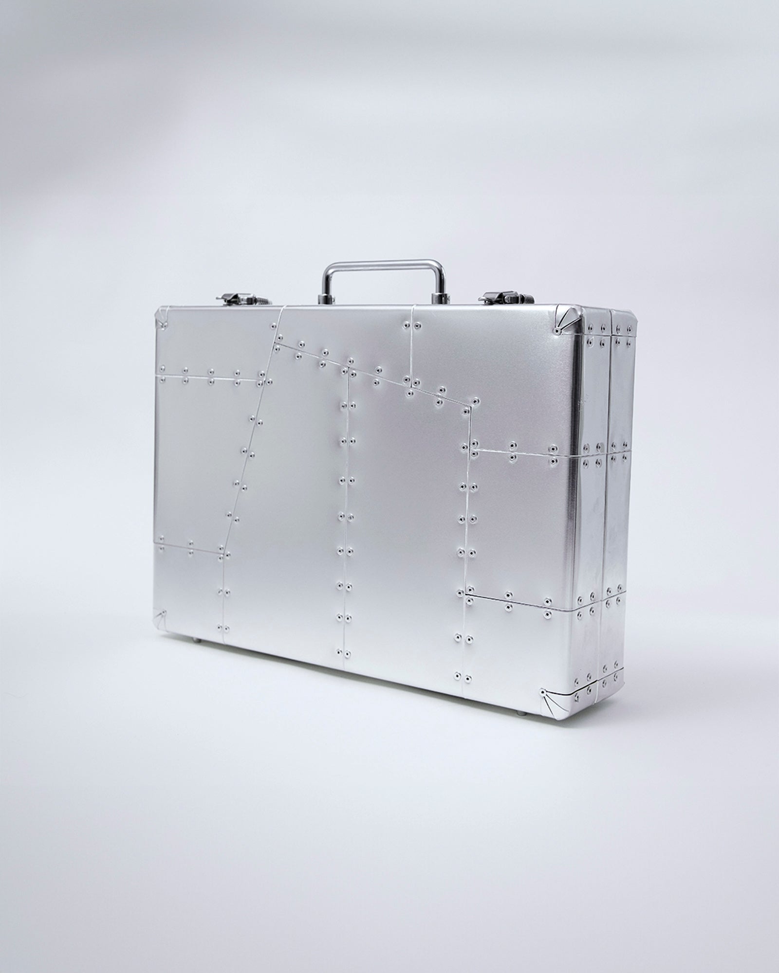 Metal suitcase