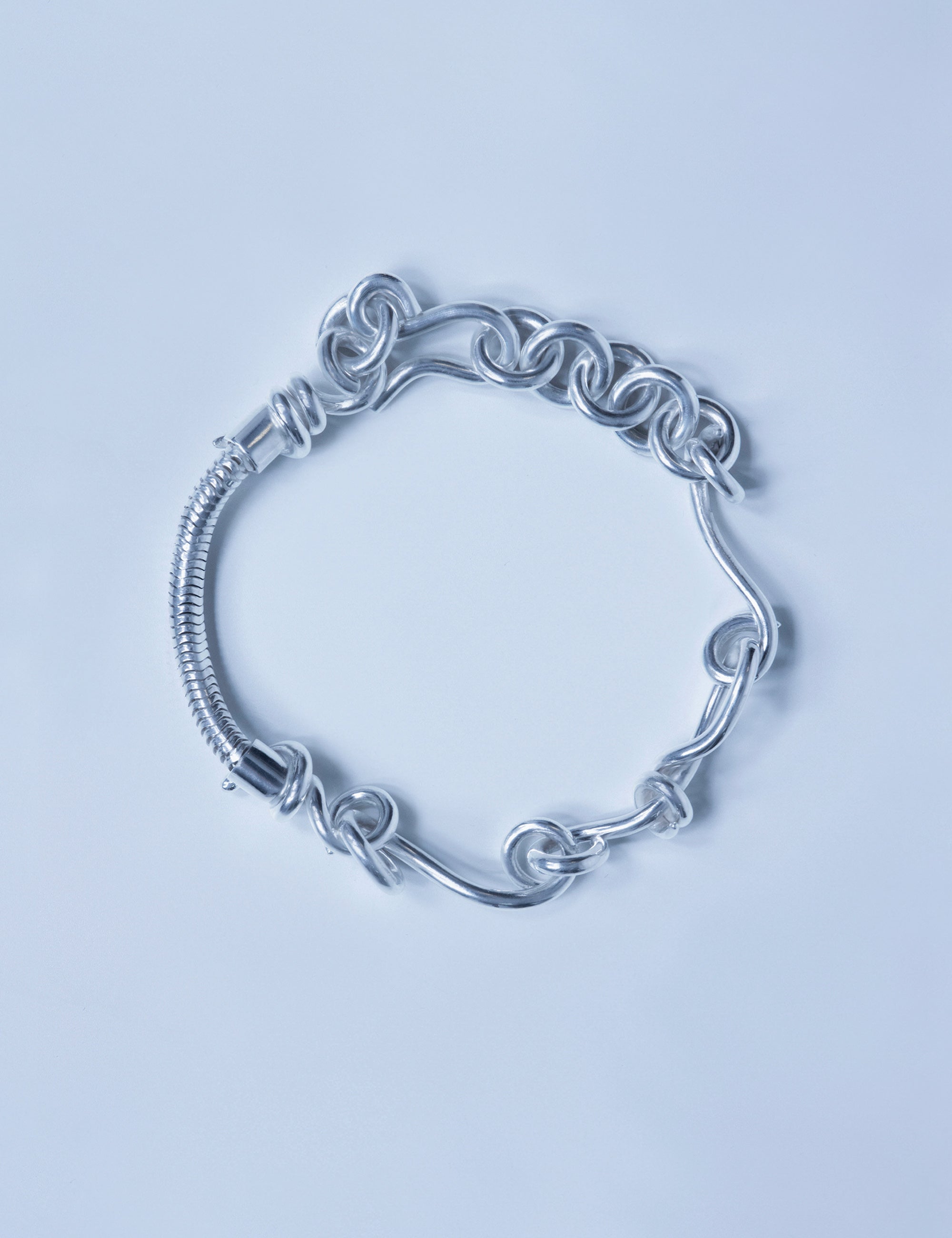 Knot chain bracelet