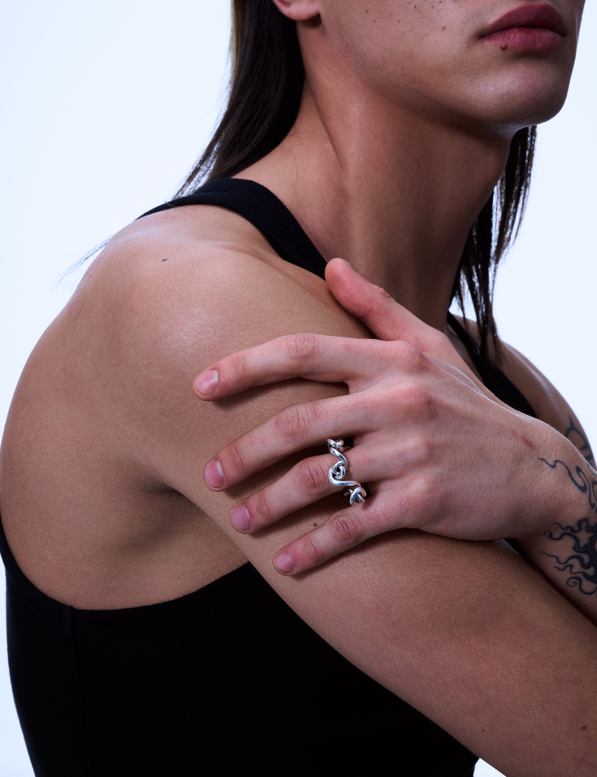 Worm chain ring