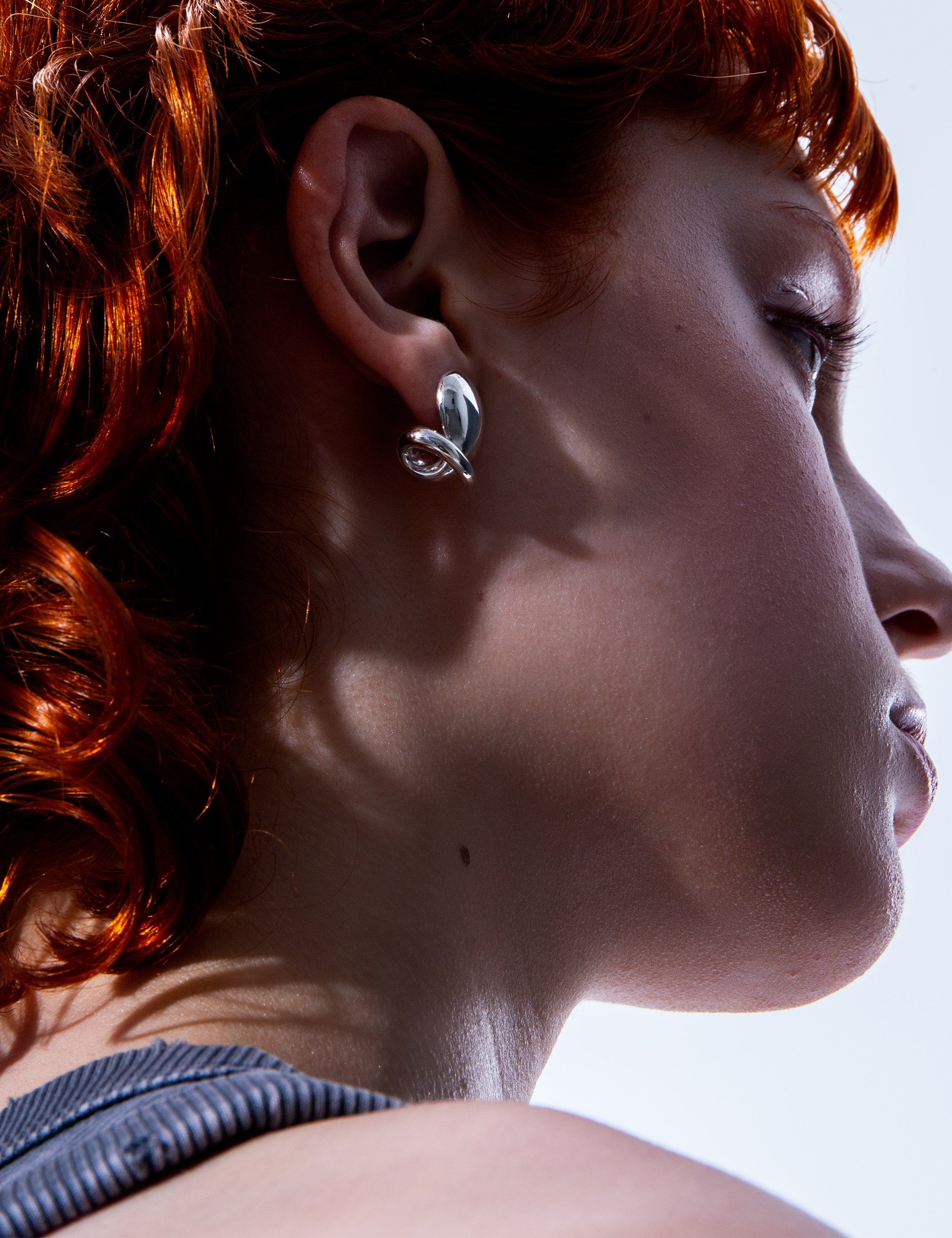 Worm earrings