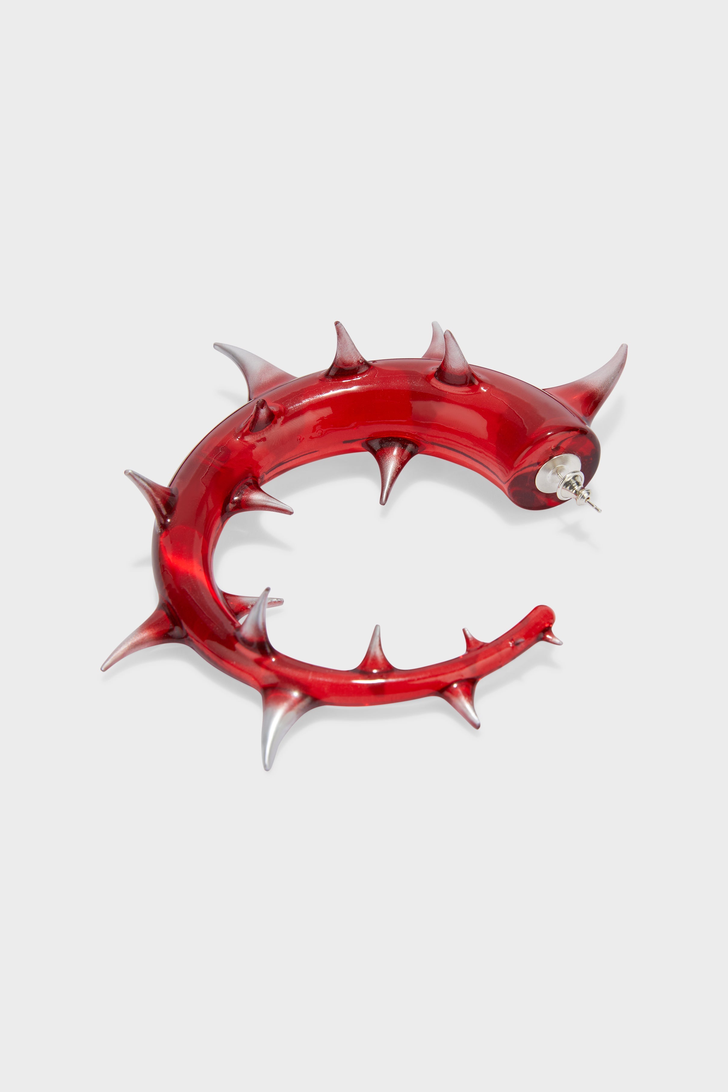 Earring loop red