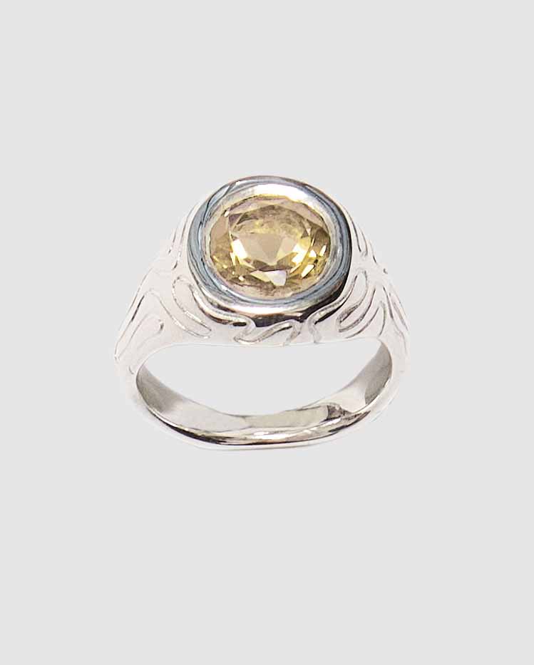Island cocktail ring