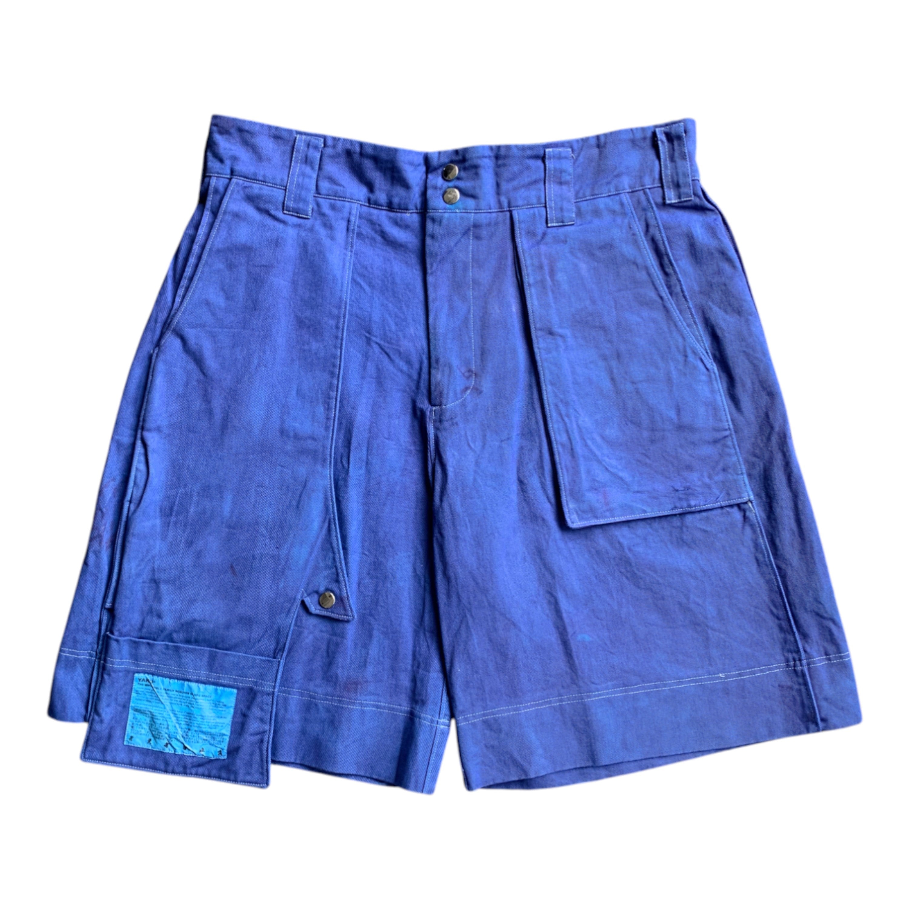 7-pocket cargo short - bluebell