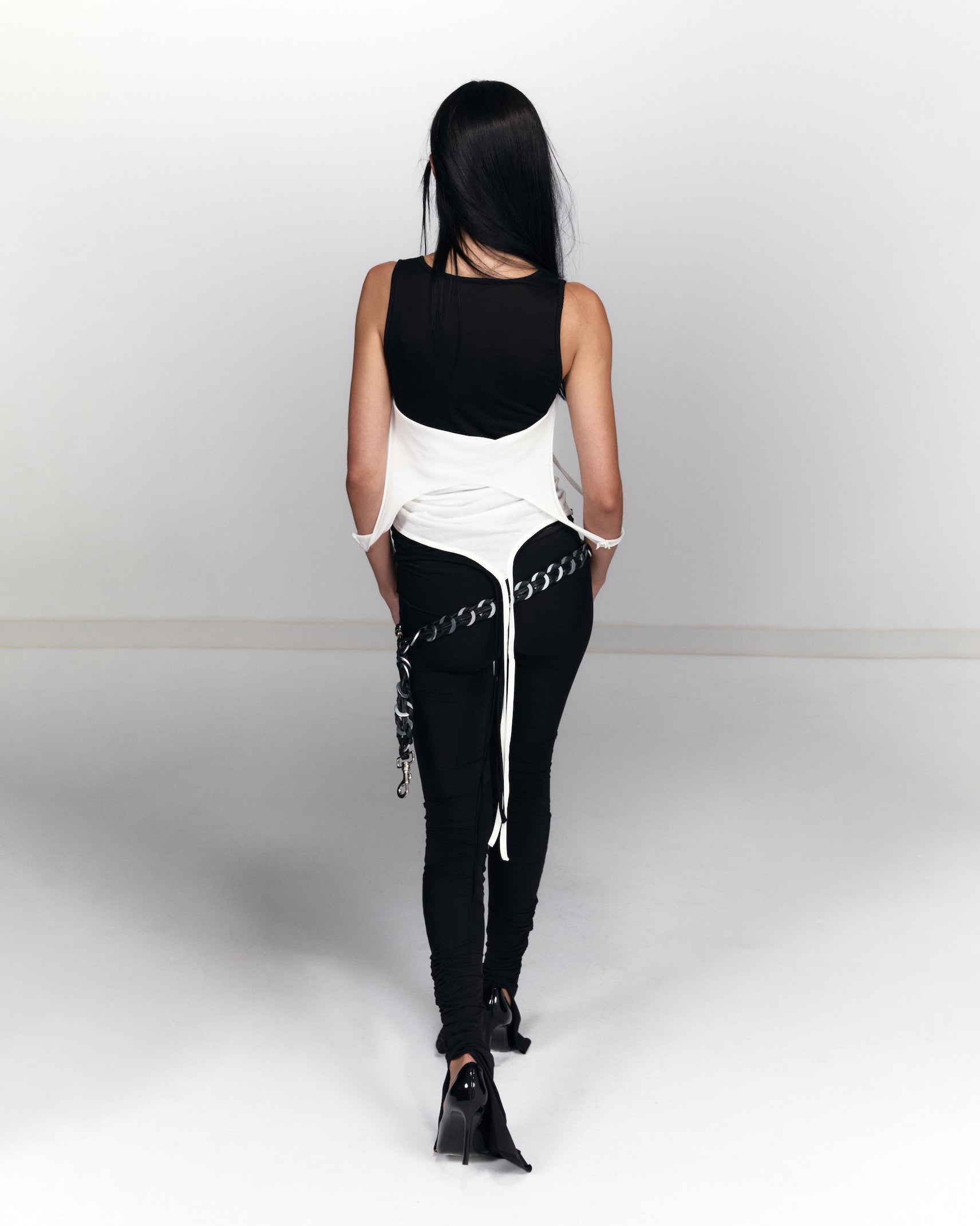Layered light tank top
