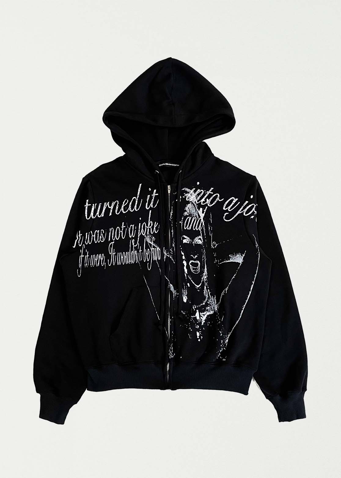 Joke hoodie black