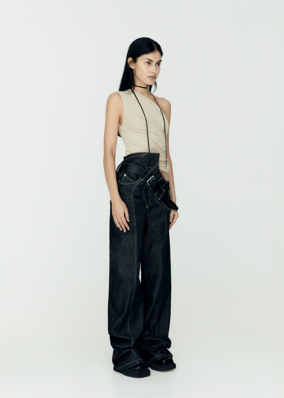 Twirl jeans black