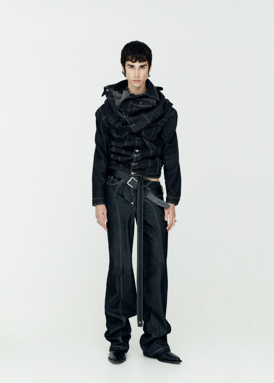 Twirl jeans black