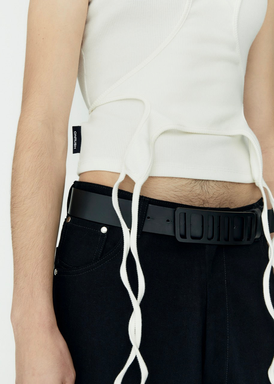 Double tank top white
