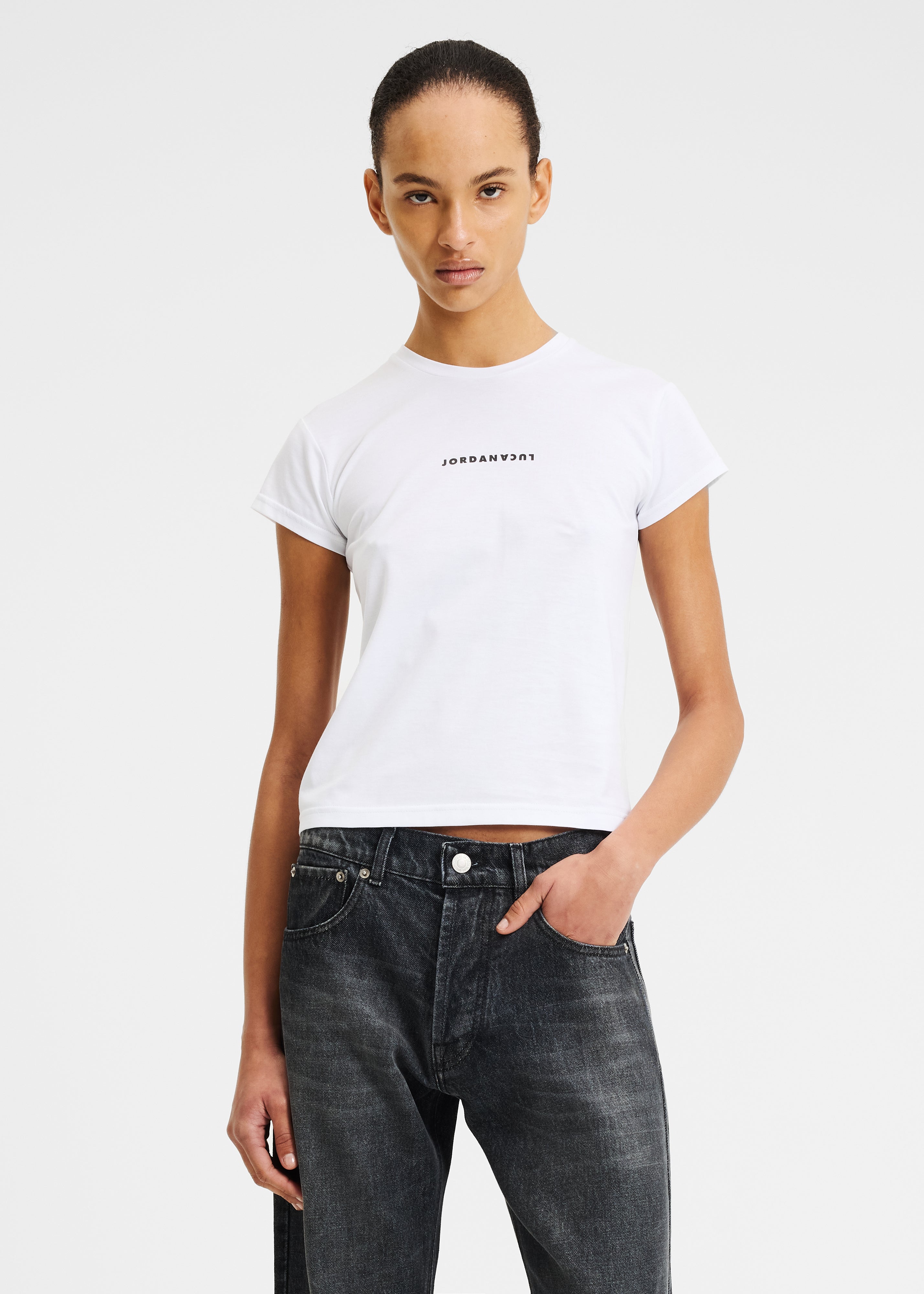 October tee white