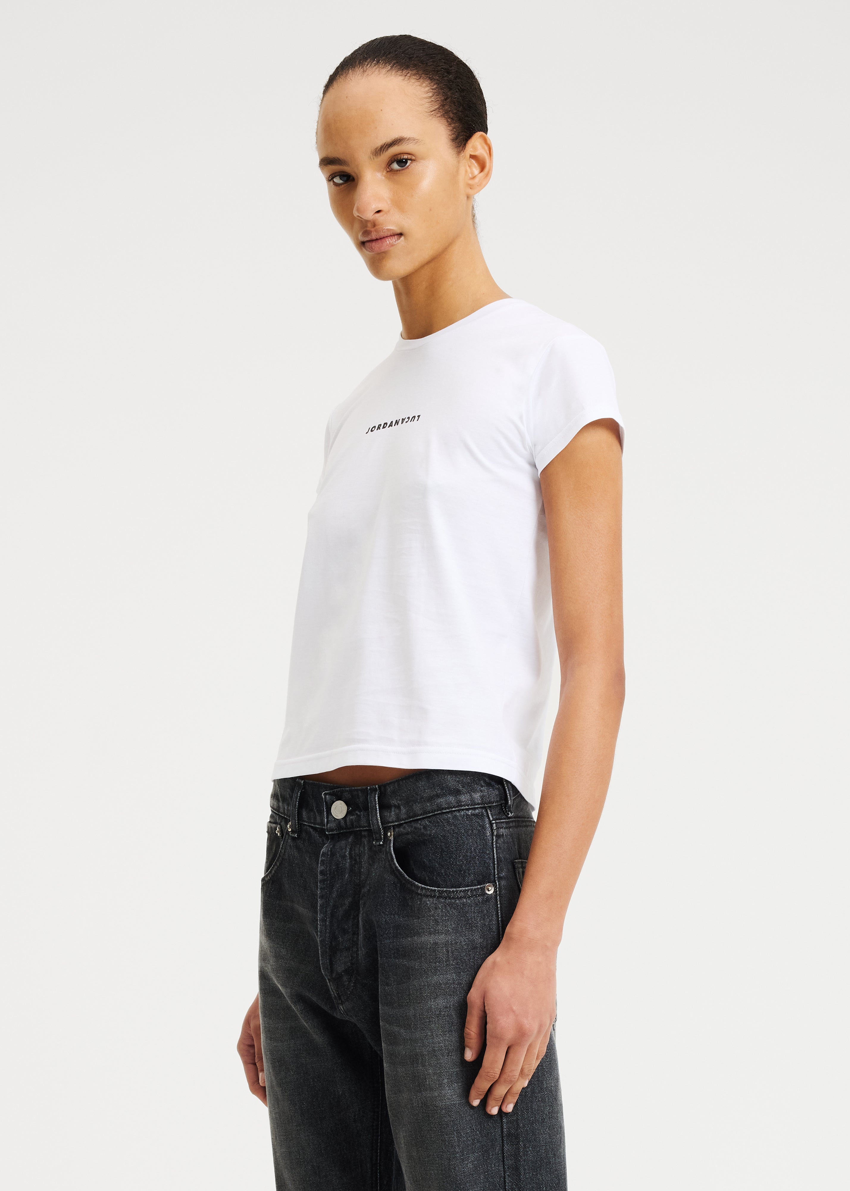 October tee white