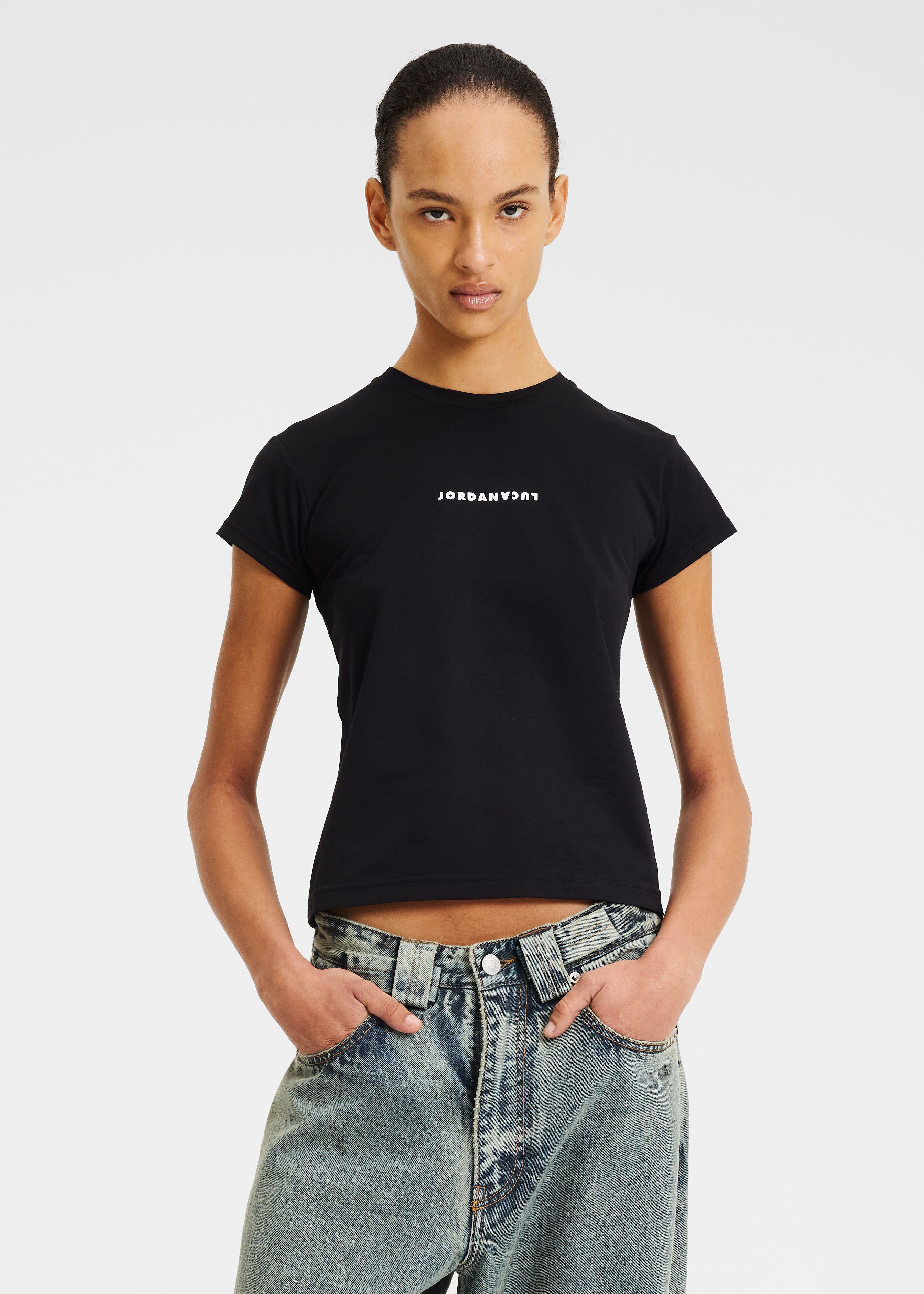 October tee black
