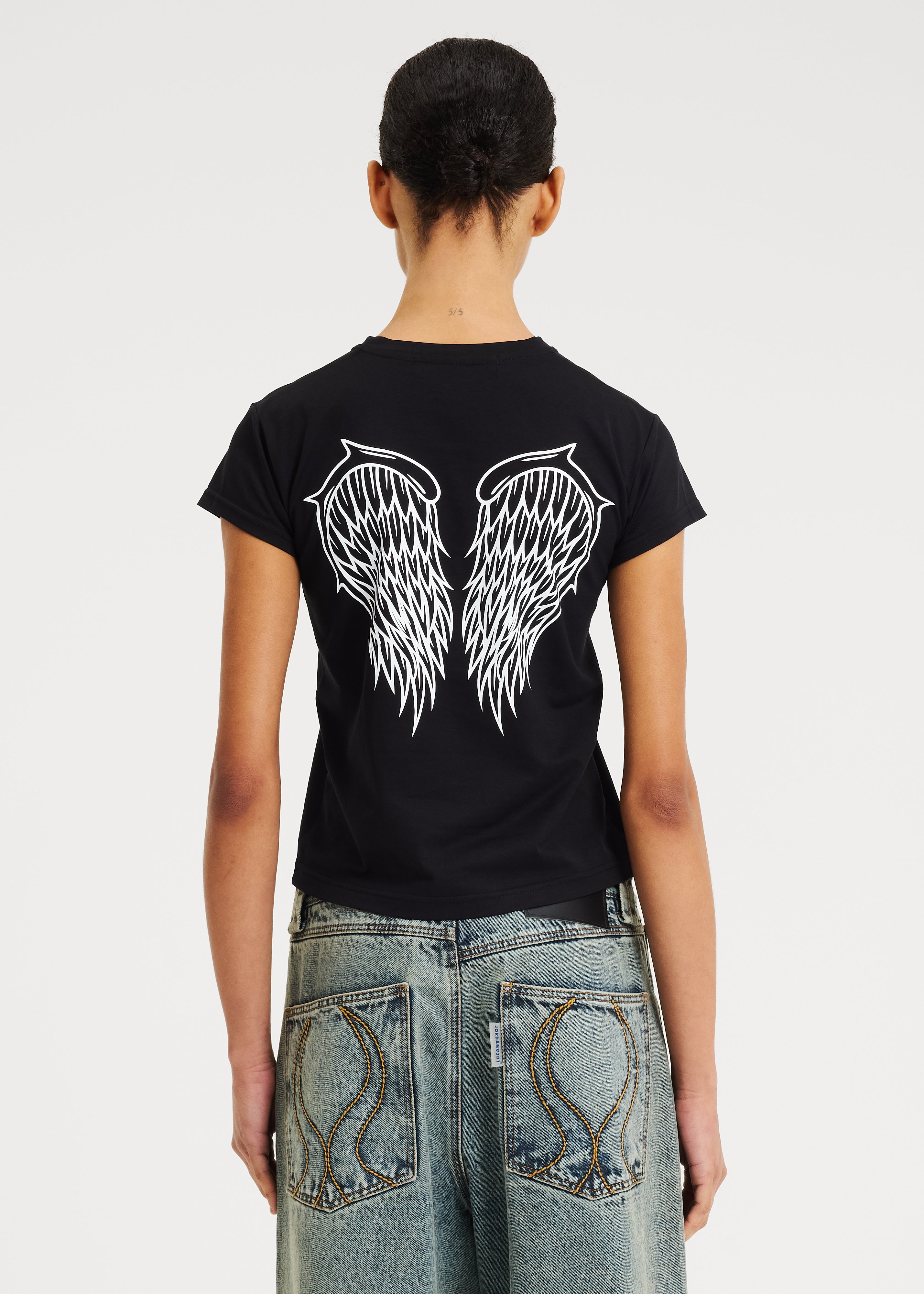 October tee black