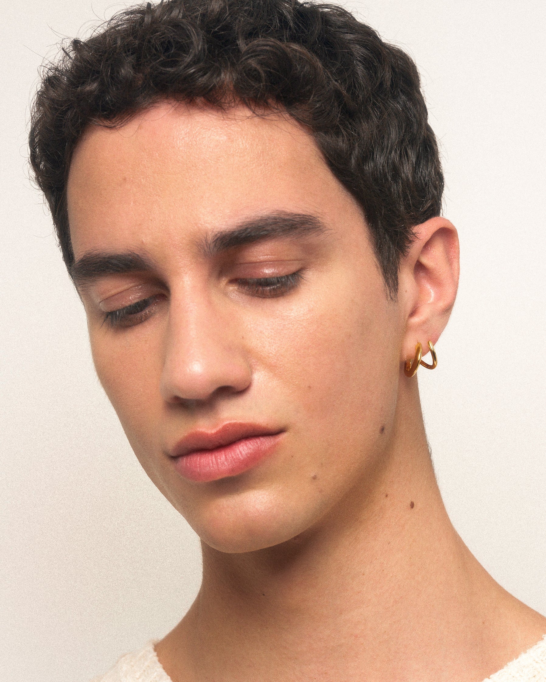 Stellar hoops gold