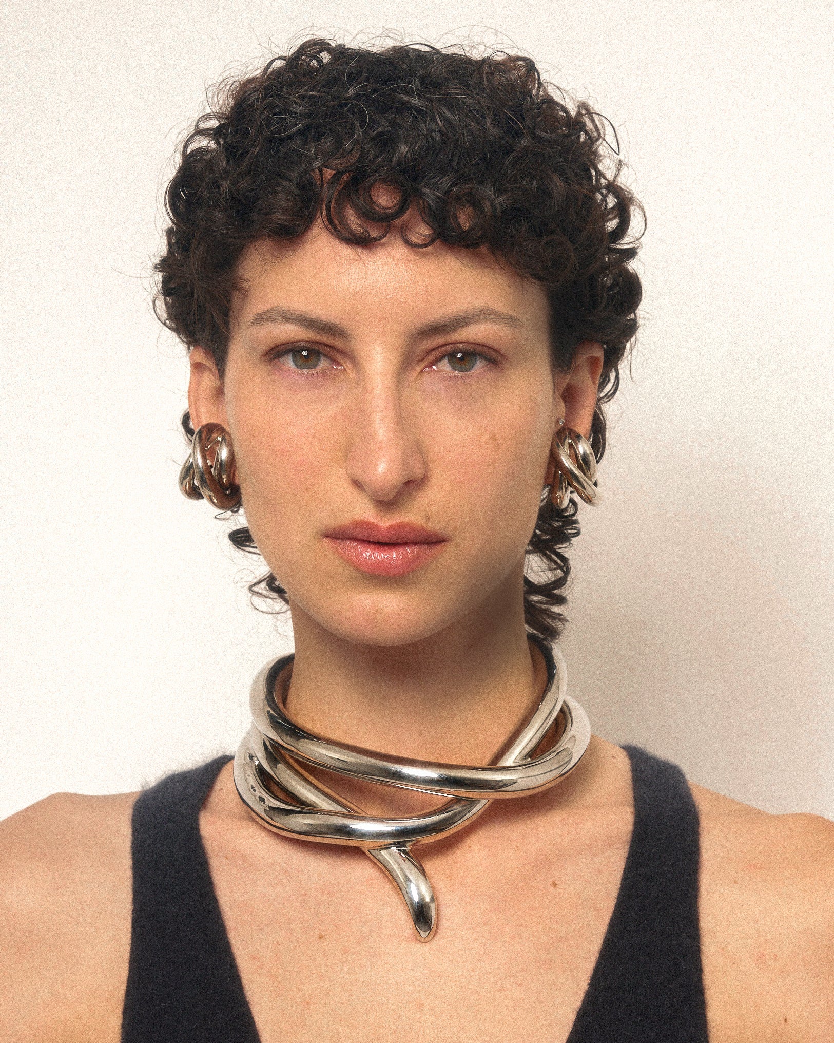 Triptych necklace