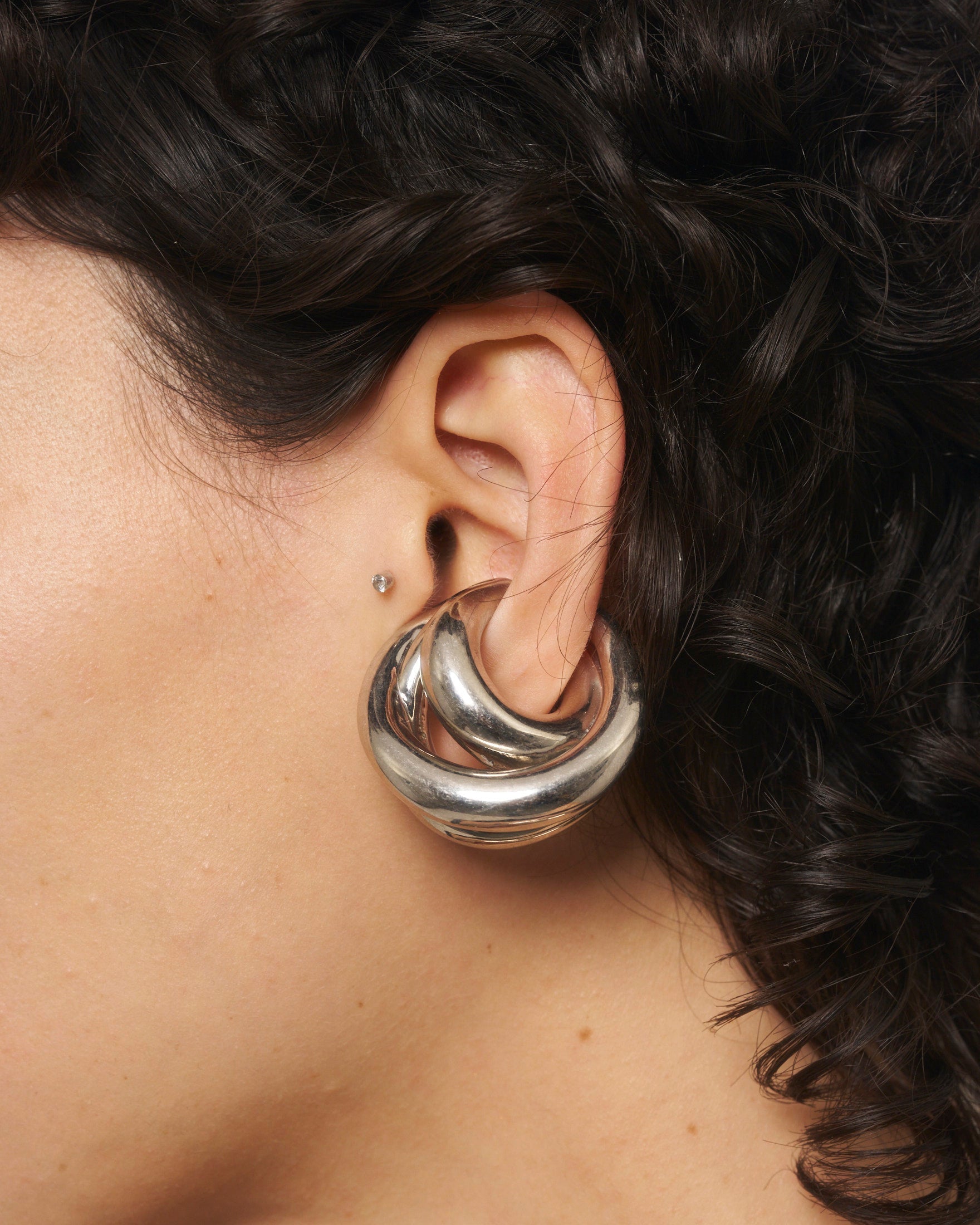 Triptych ear cuff