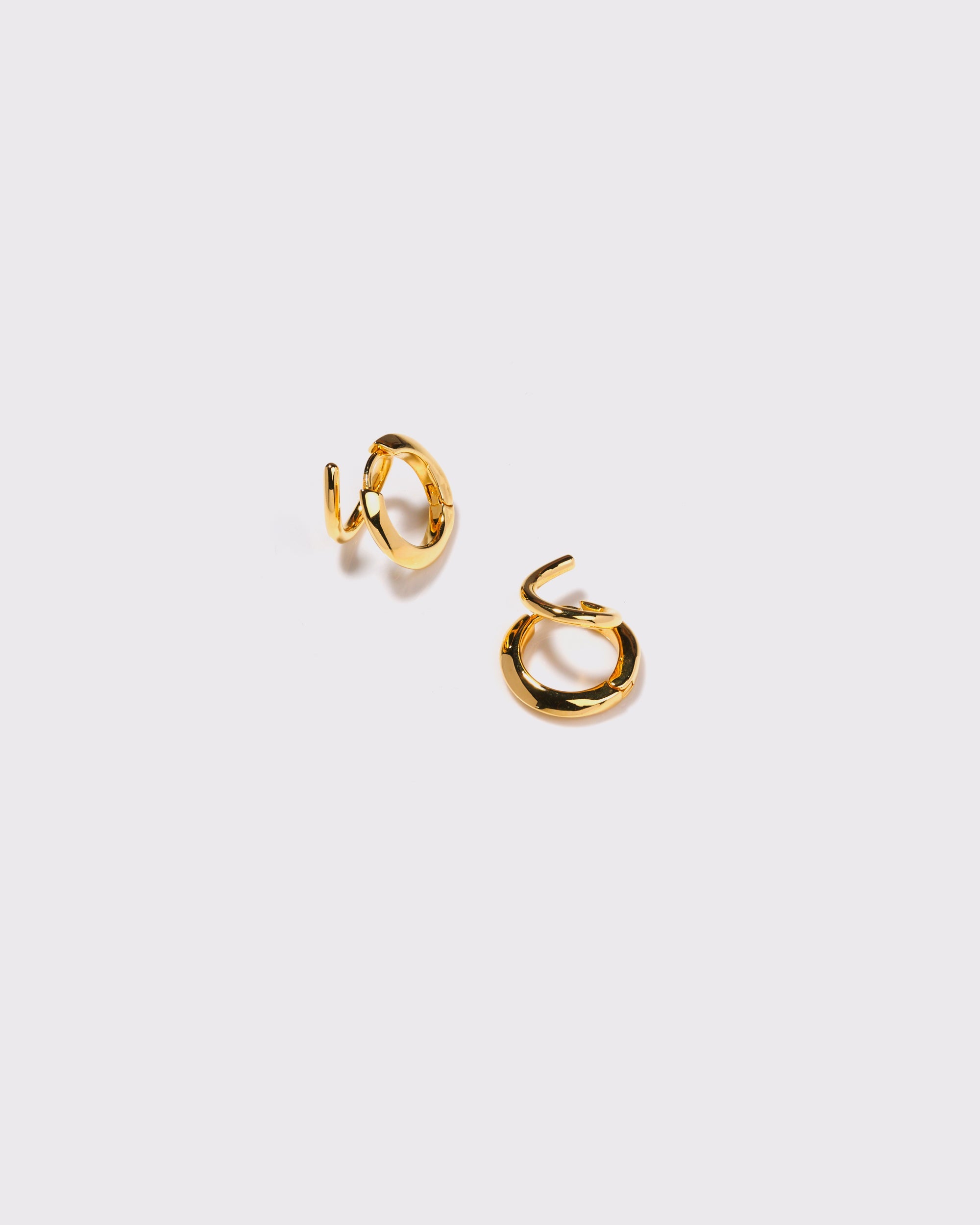 Stellar hoops gold