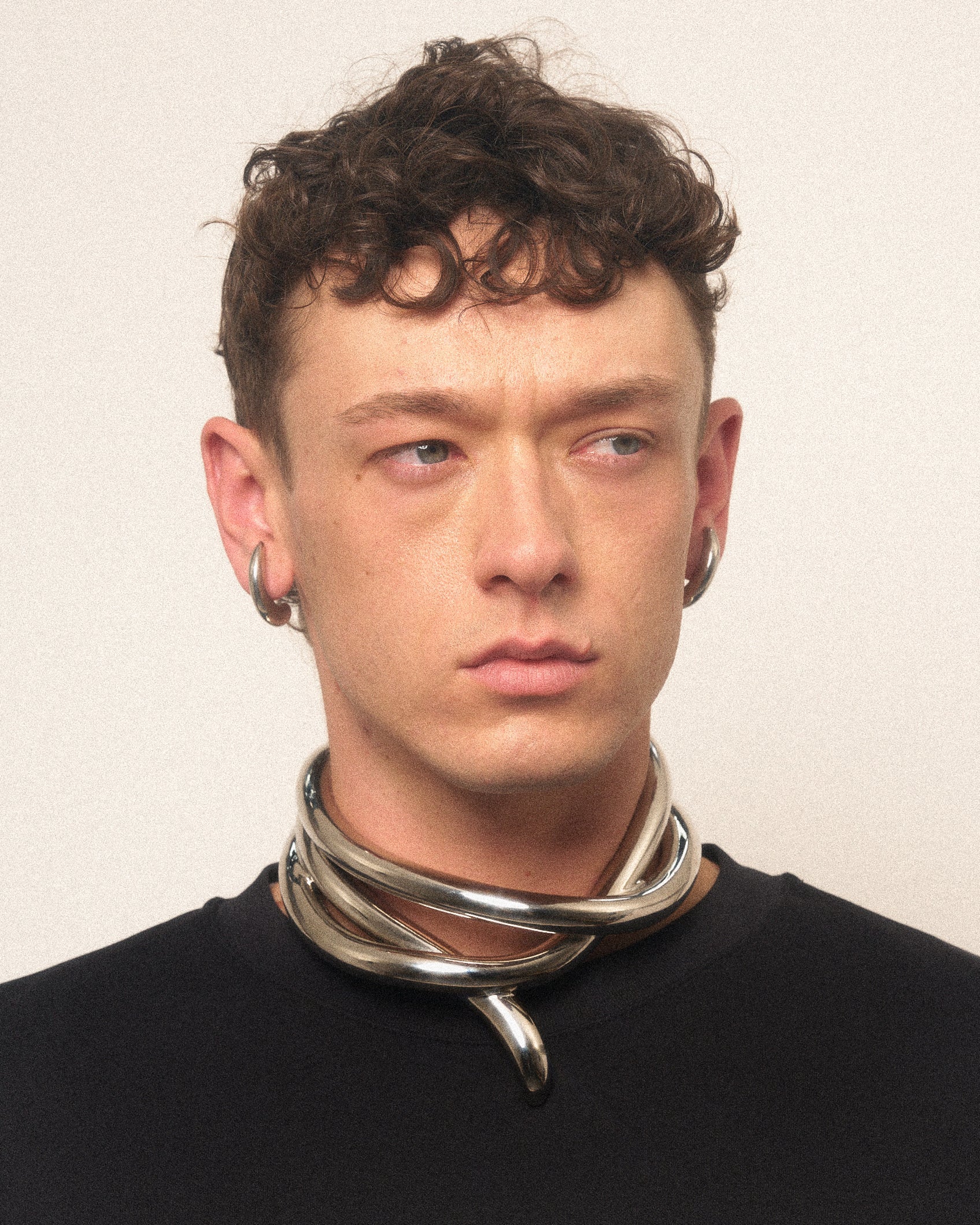 Triptych necklace