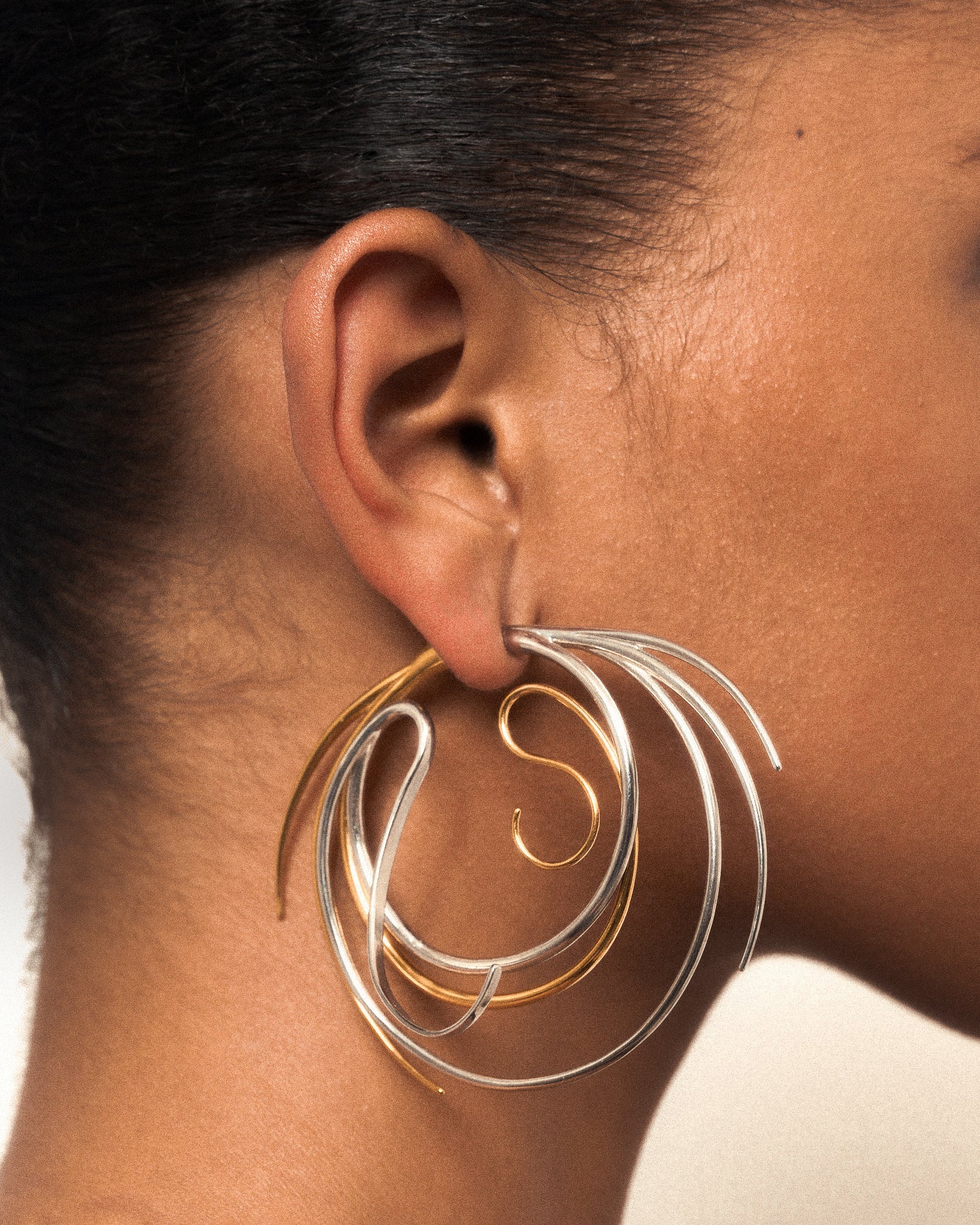 Vortice earrings large