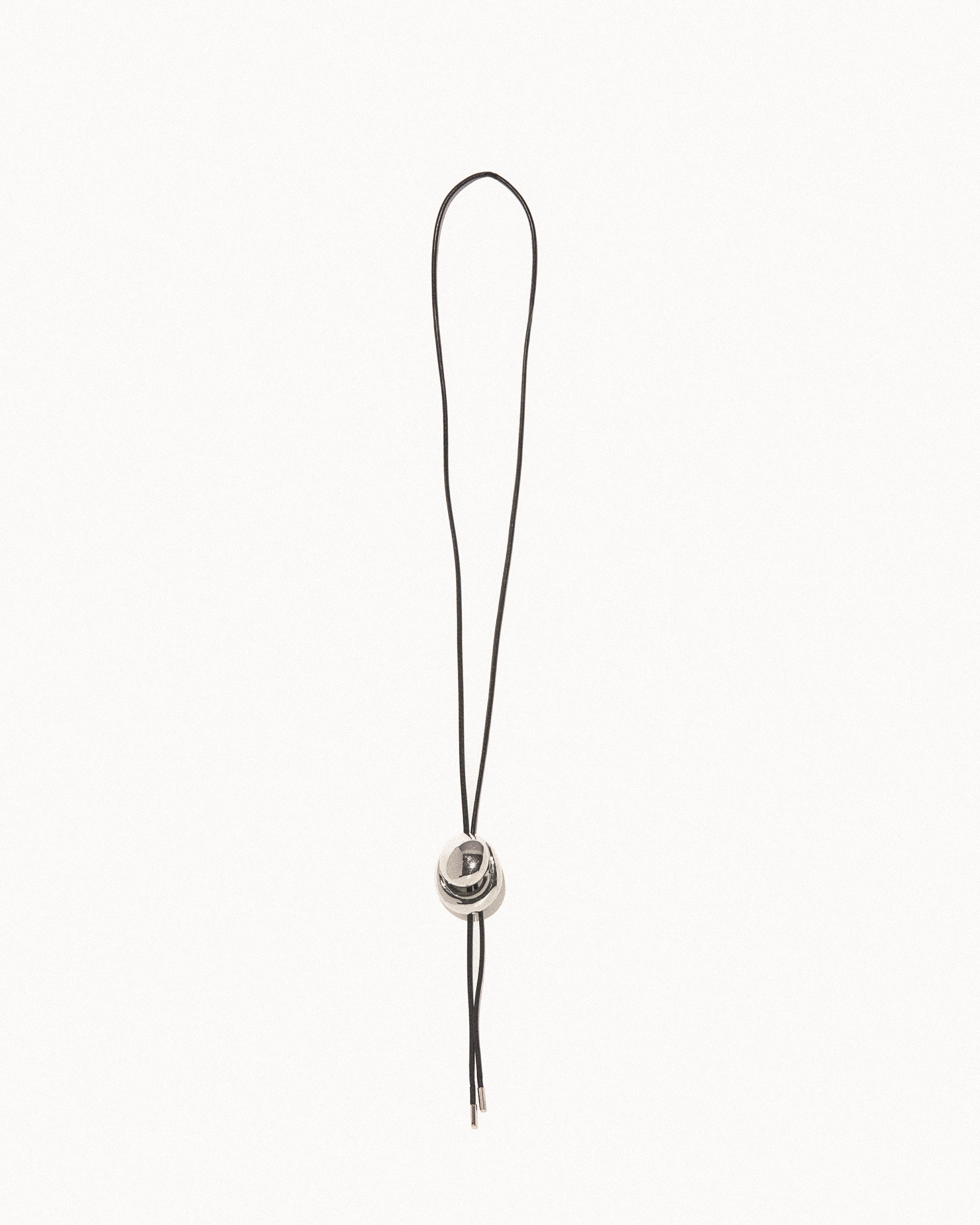 Blow up cord bolo tie