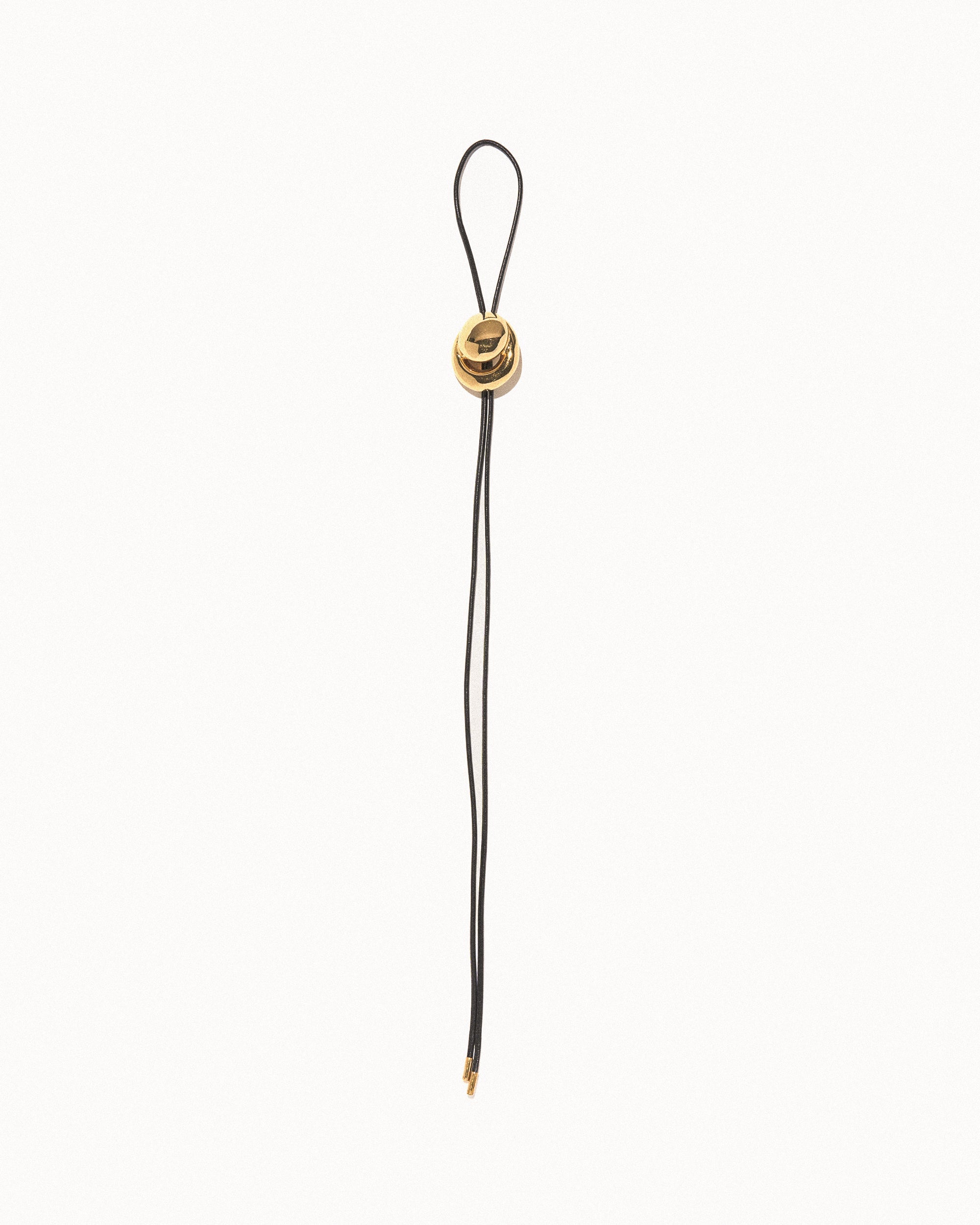 Blow up cord bolo tie