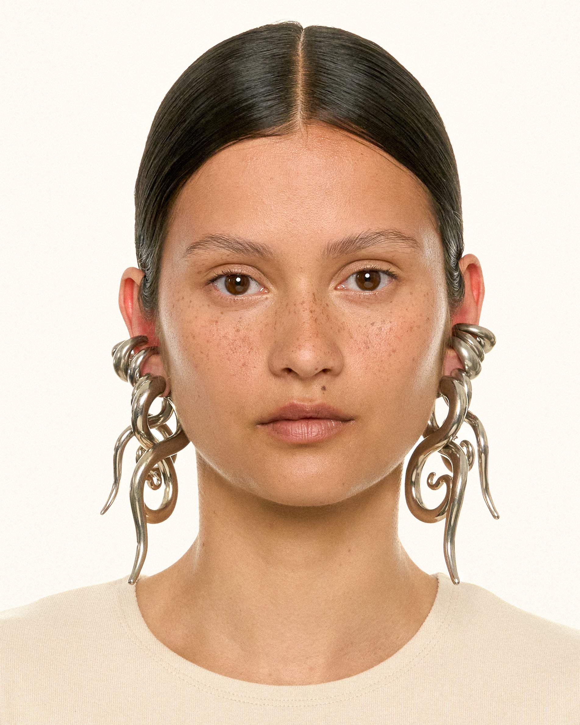 Boa earrings large