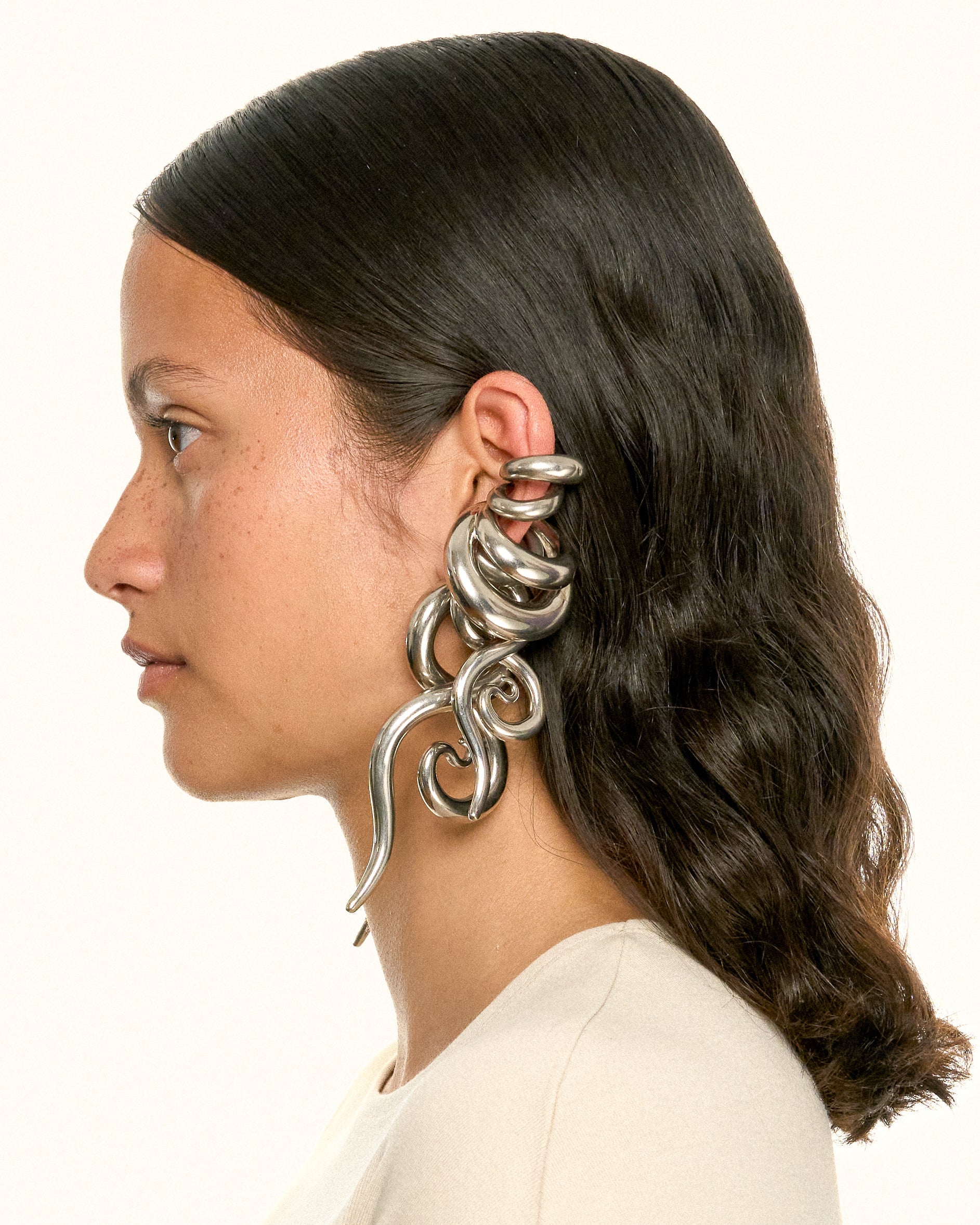 Boa earrings large