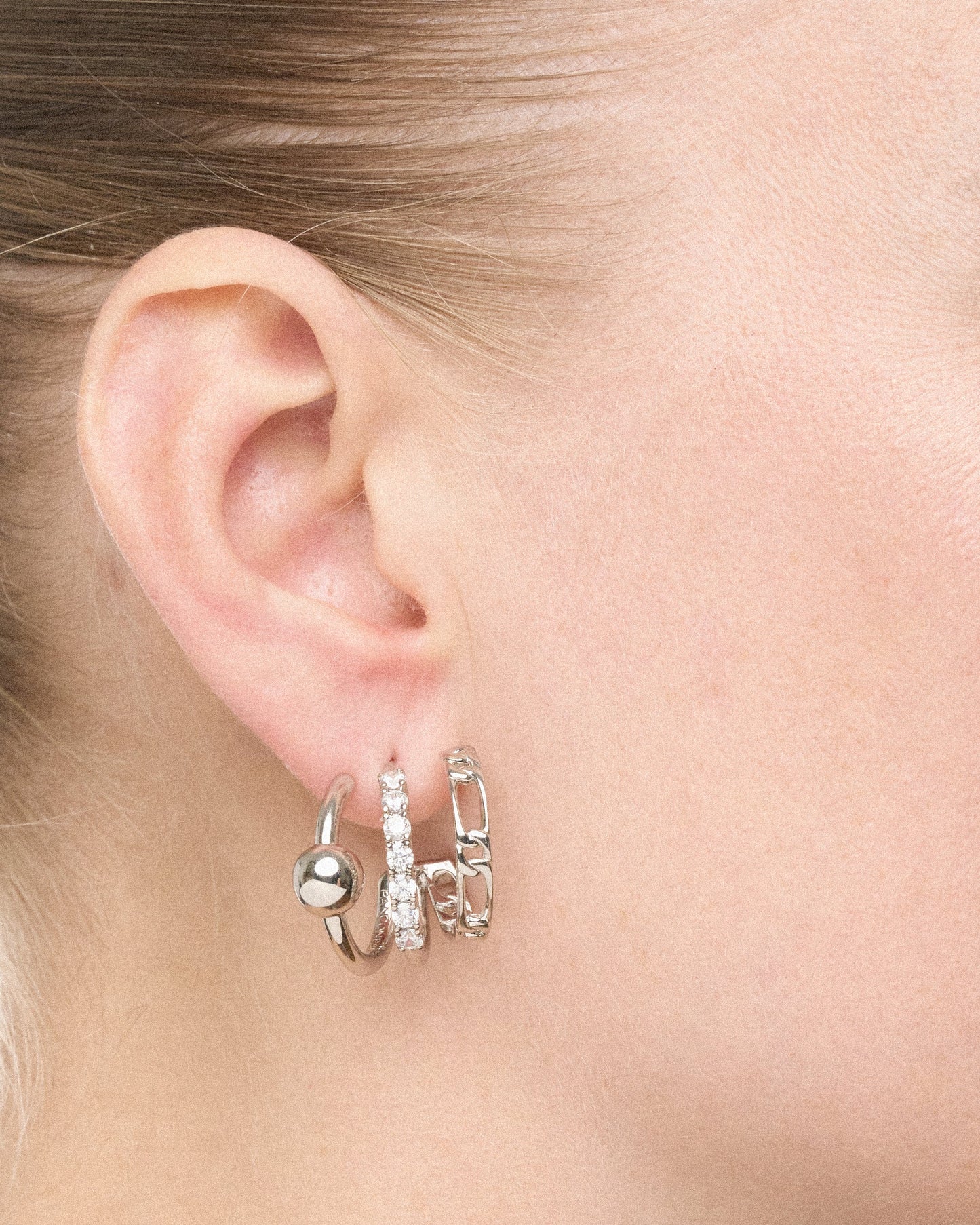 Famiglia stellar earrings silver