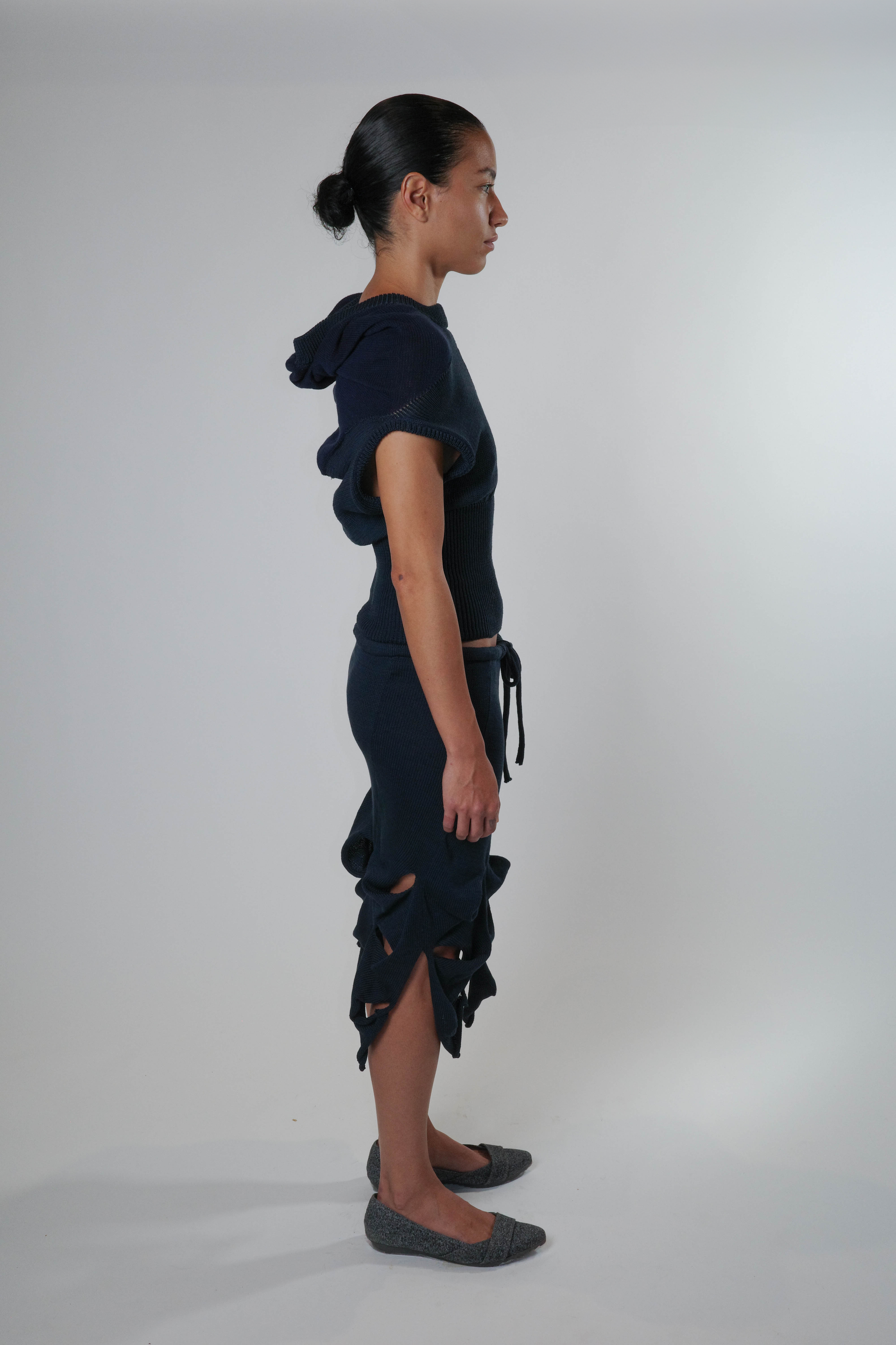 Triangle vest (navy)
